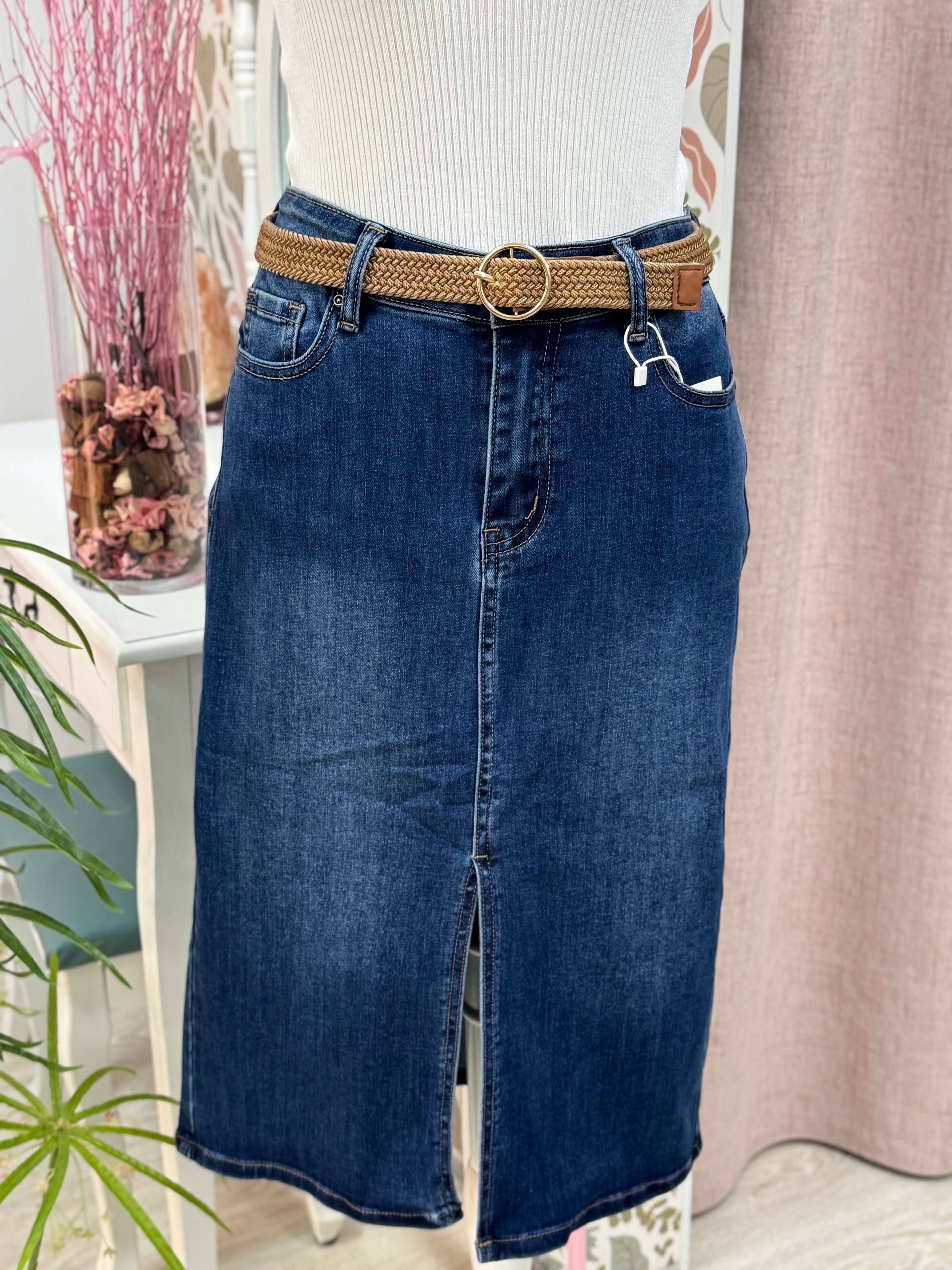 FALDA VAQUERA CINTURON