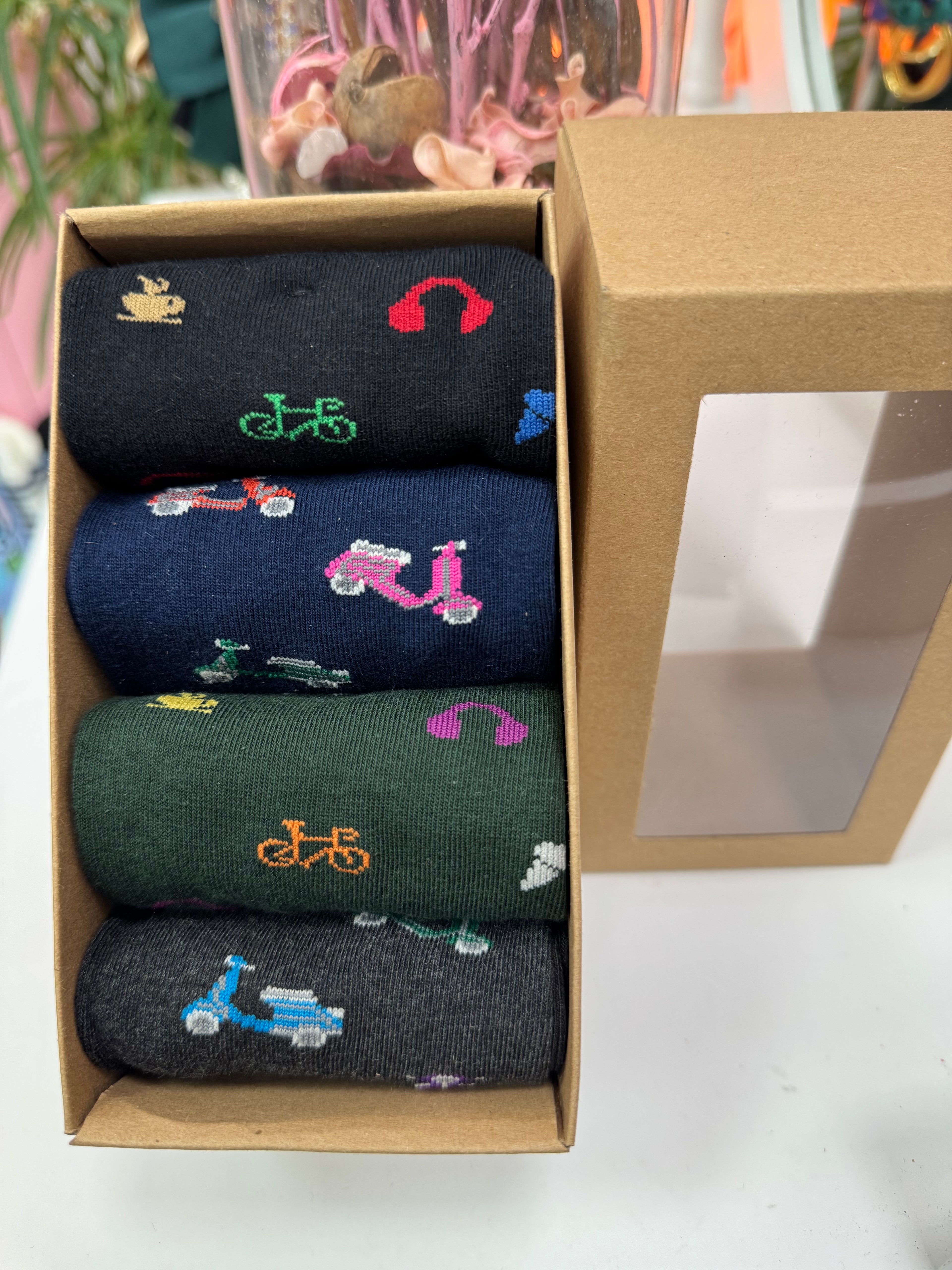 PACKS 4 CALCETINES HOMBRE