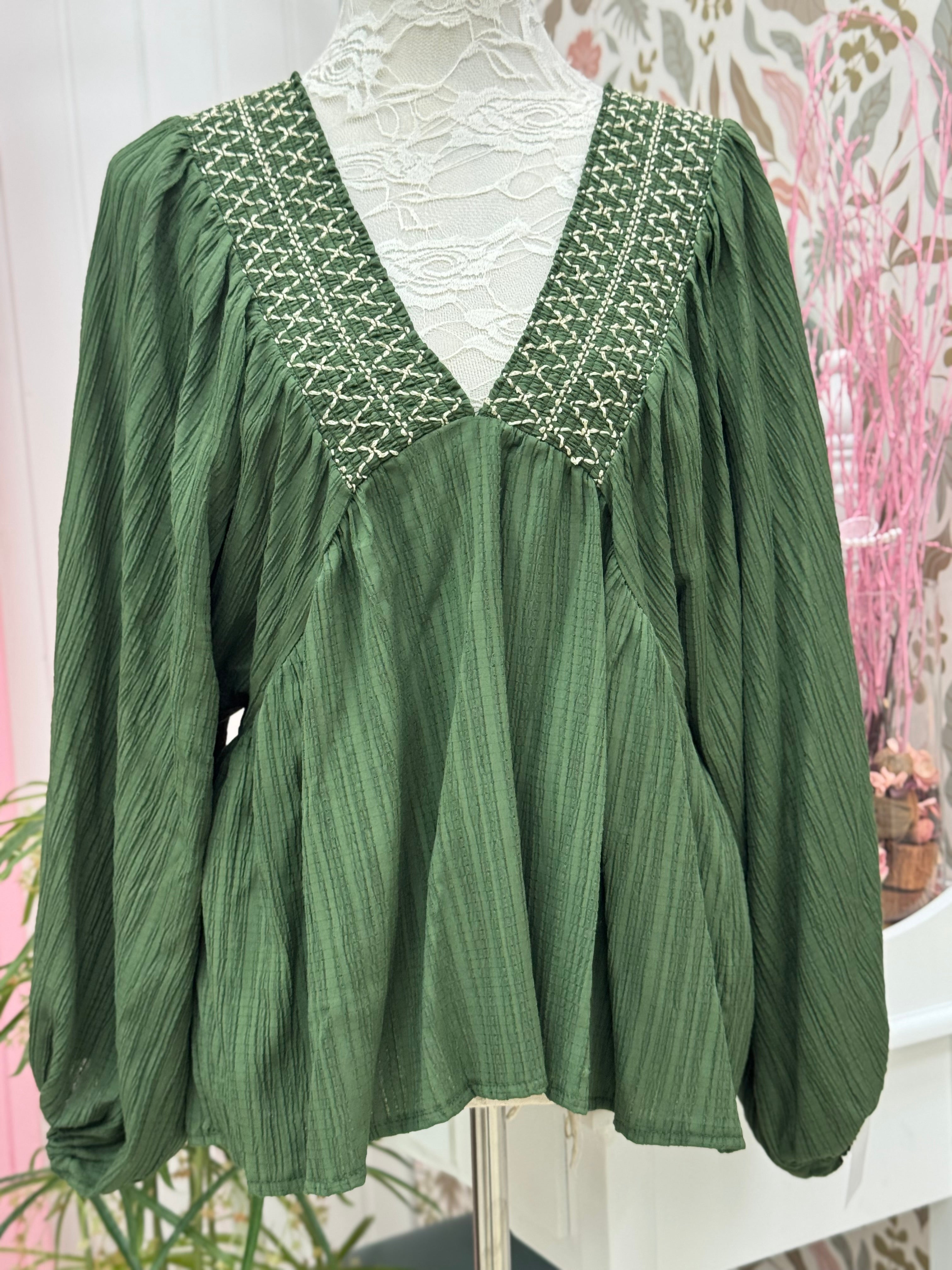 BLUSA PICO NIDO ABEJA