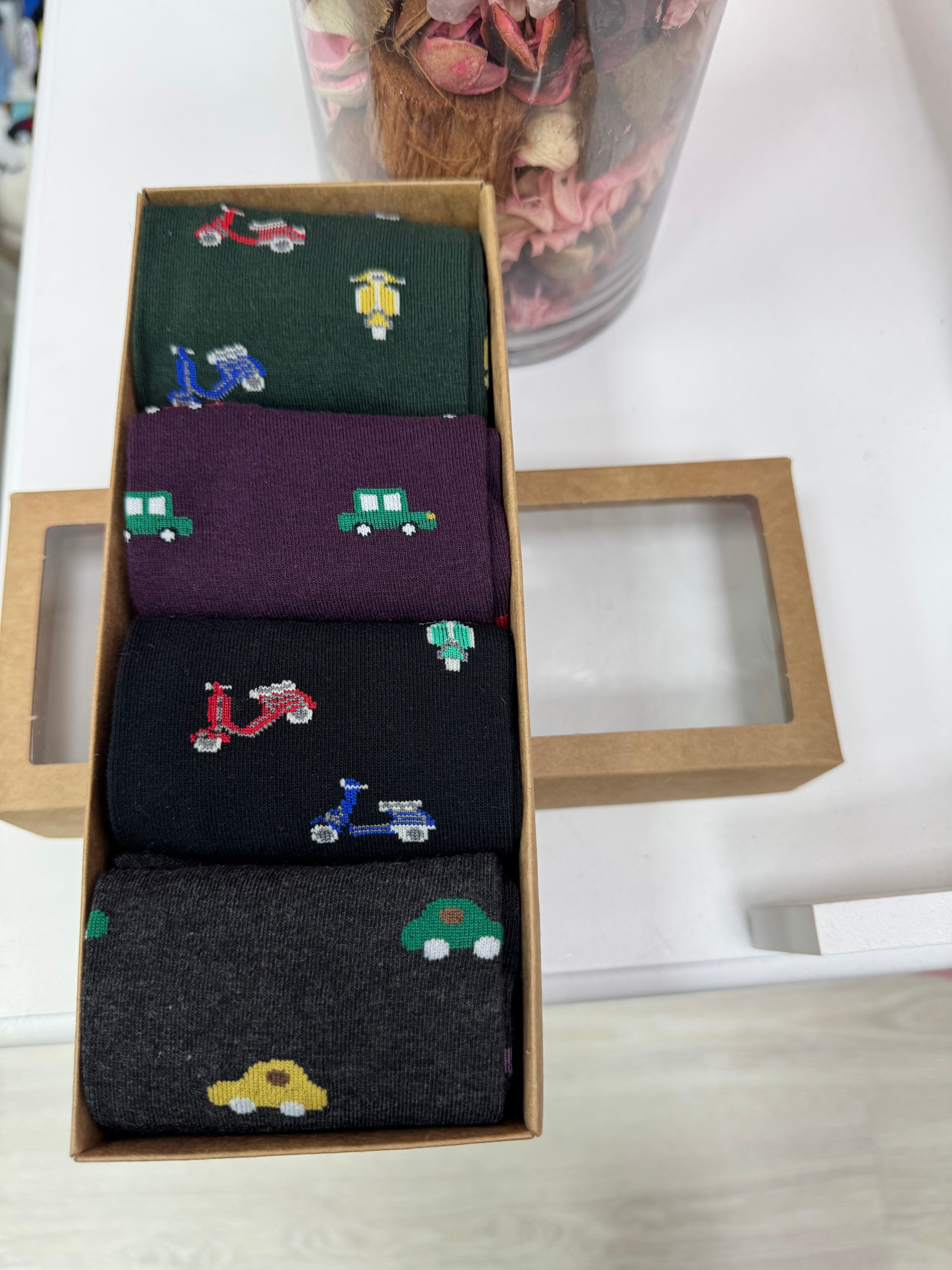 PACKS 4 CALCETINES HOMBRE