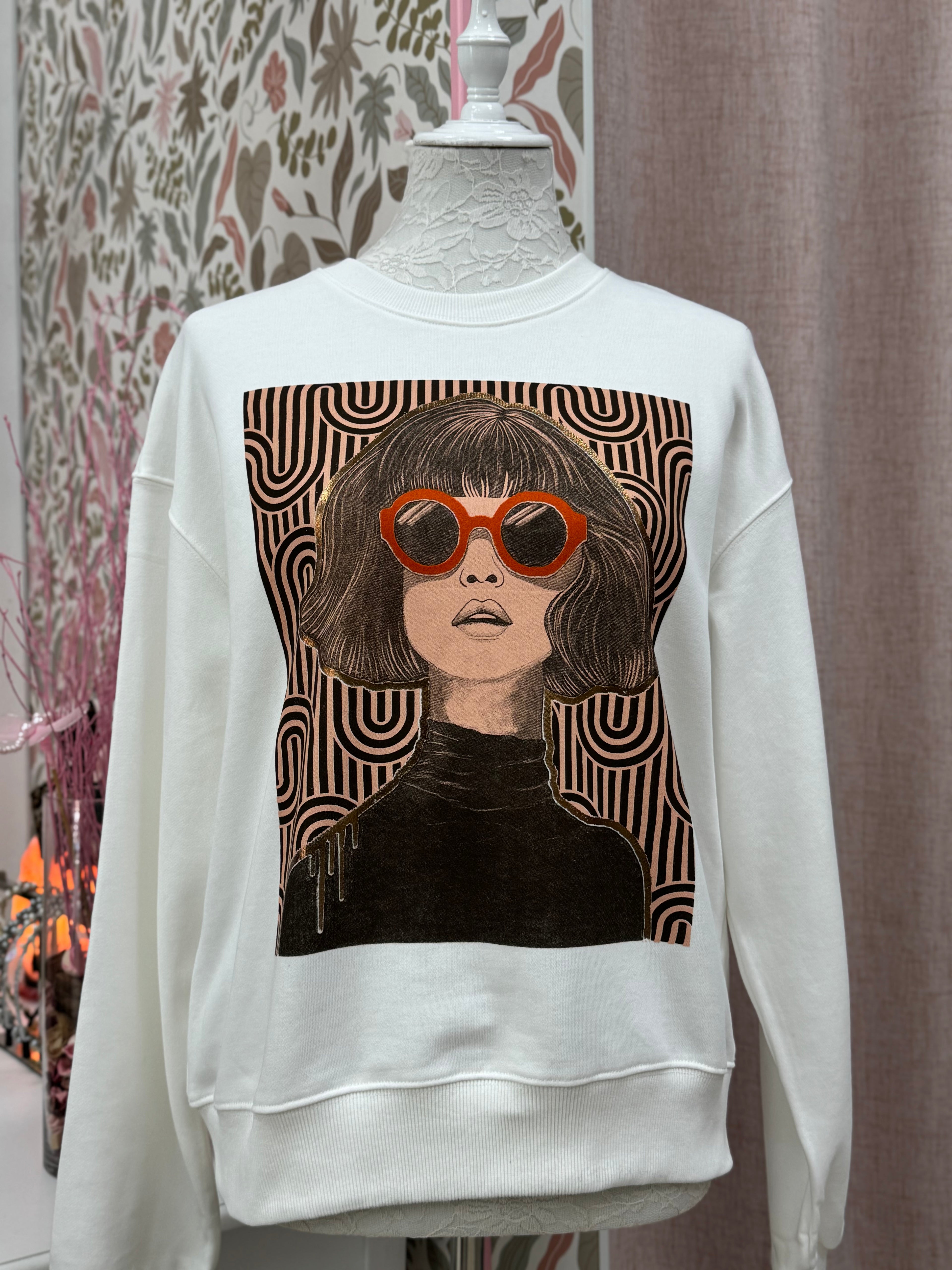 SUDADERAS MUJER GAFAS