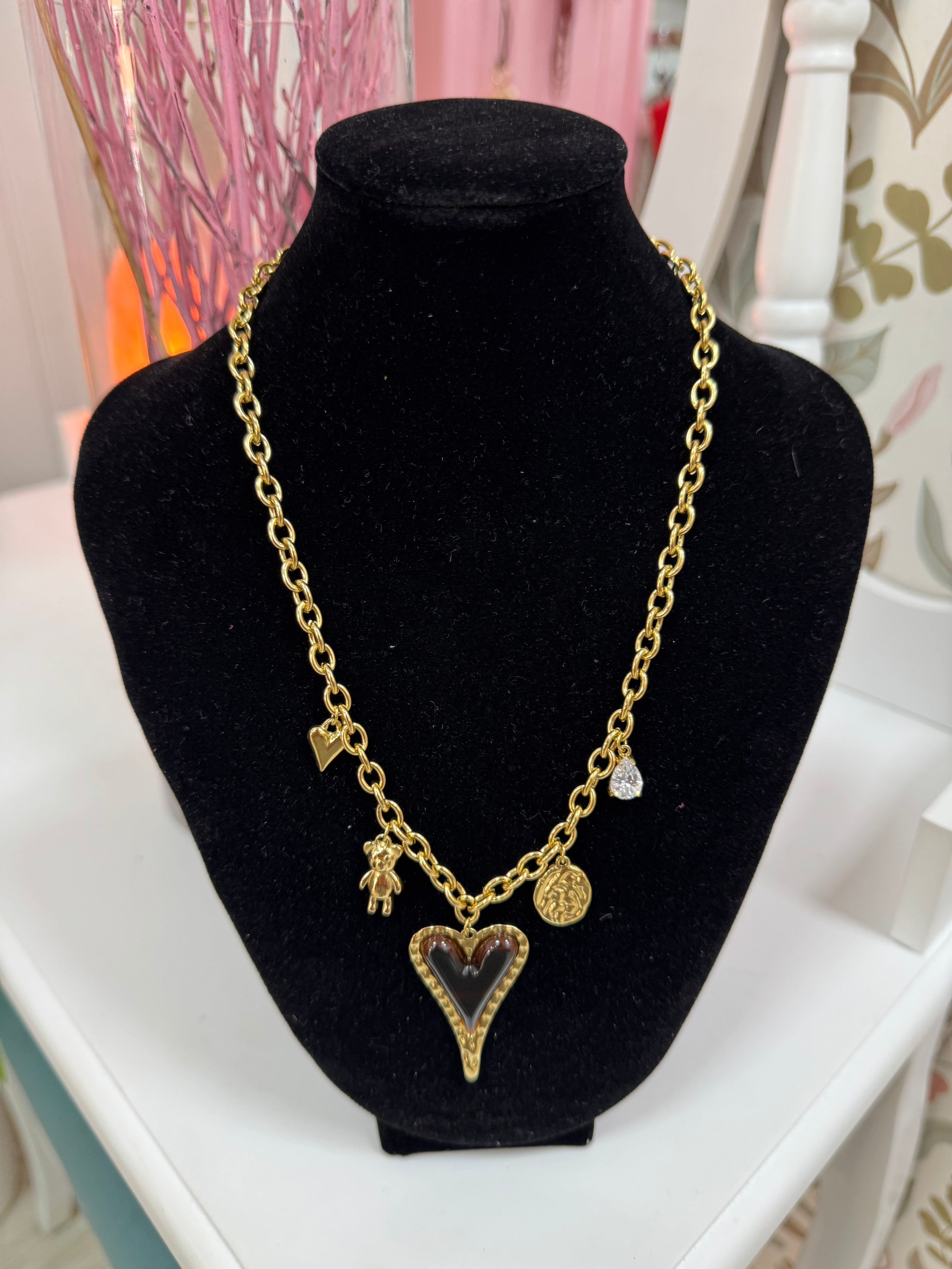 COLLAR ACERO CORAZÓN