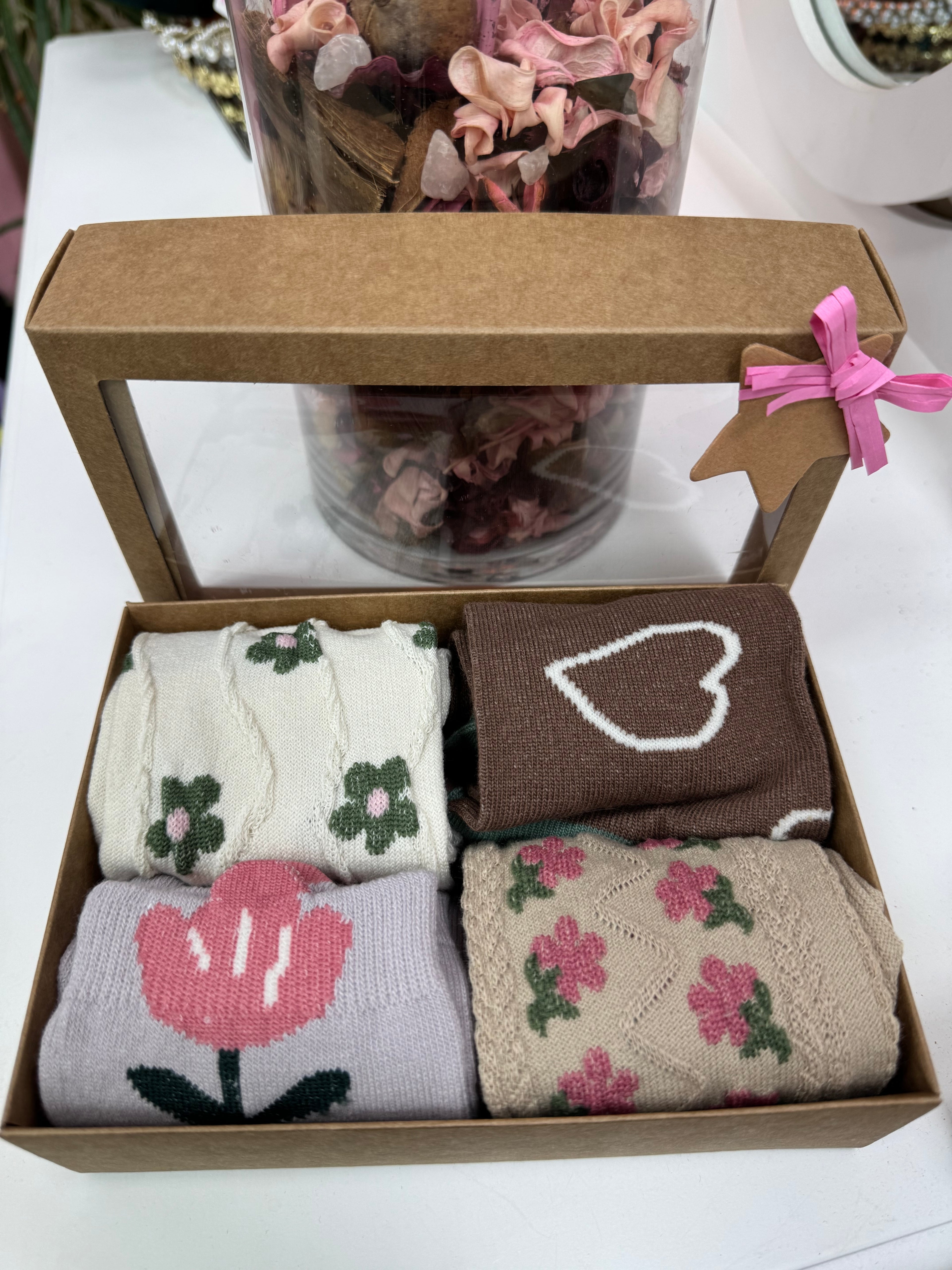 PACK 4 CALCETINES MUJER