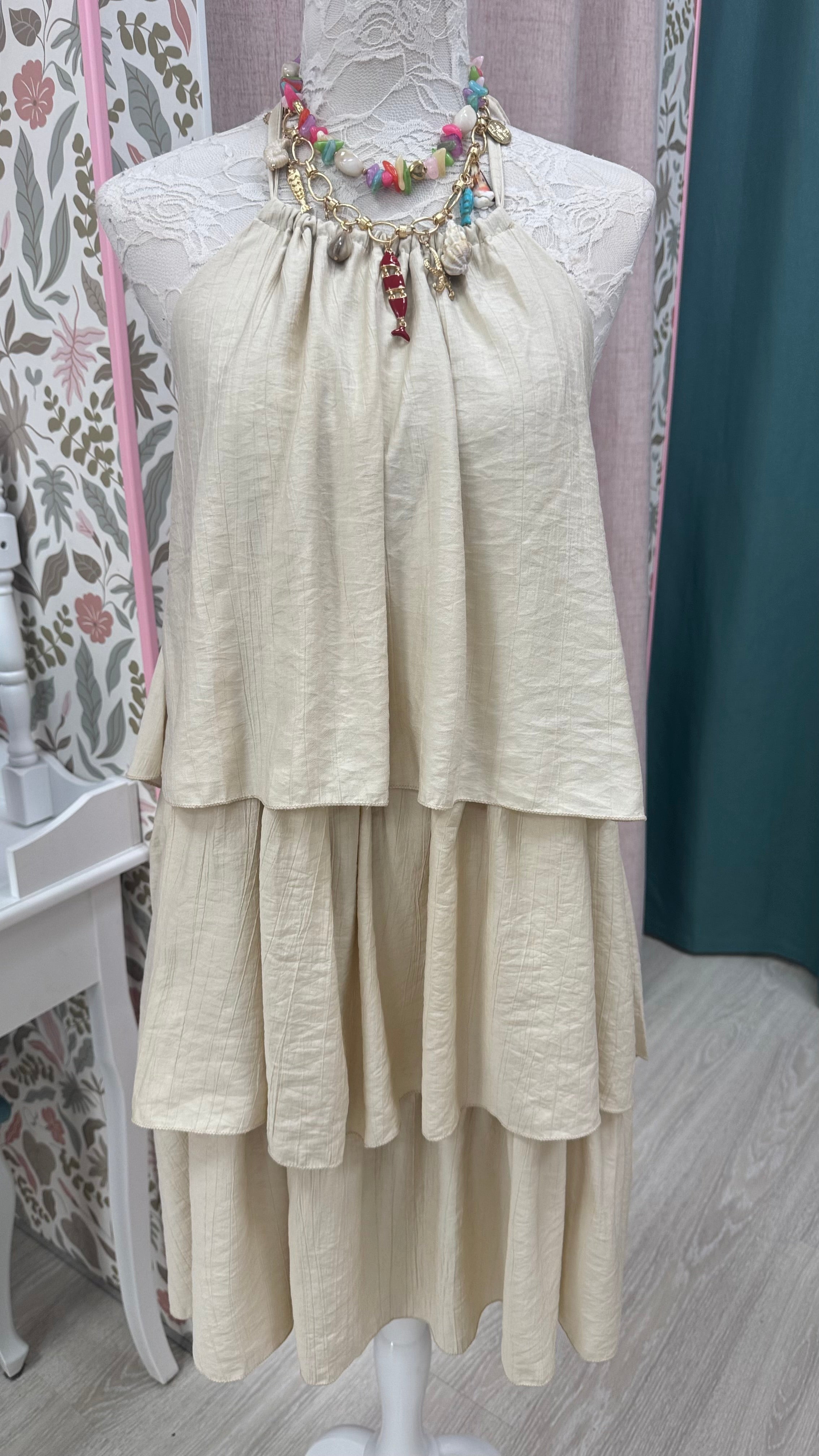 VESTIDO VOLANTES