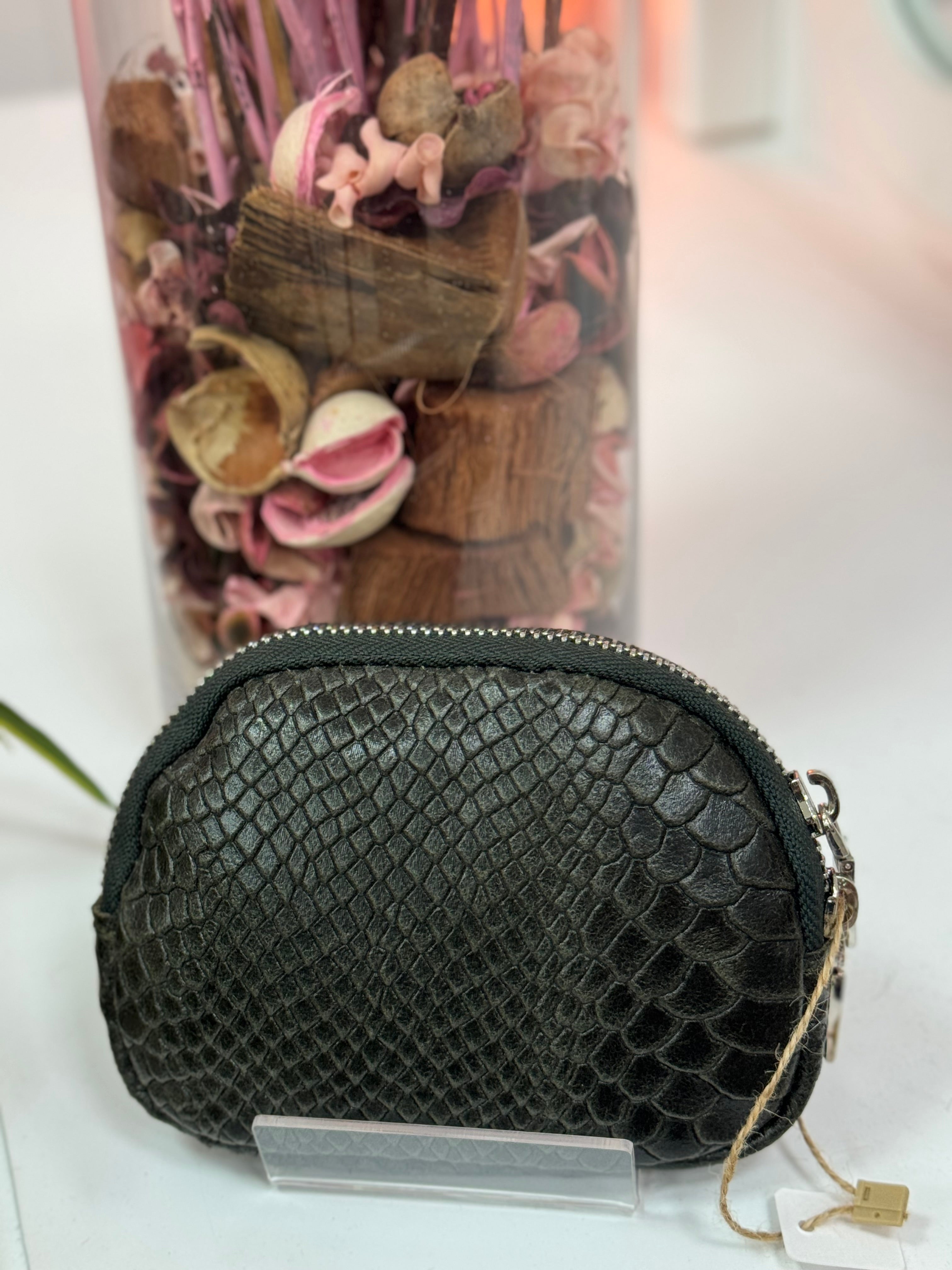 MONEDERO PIEL OVALDO TEXTURA