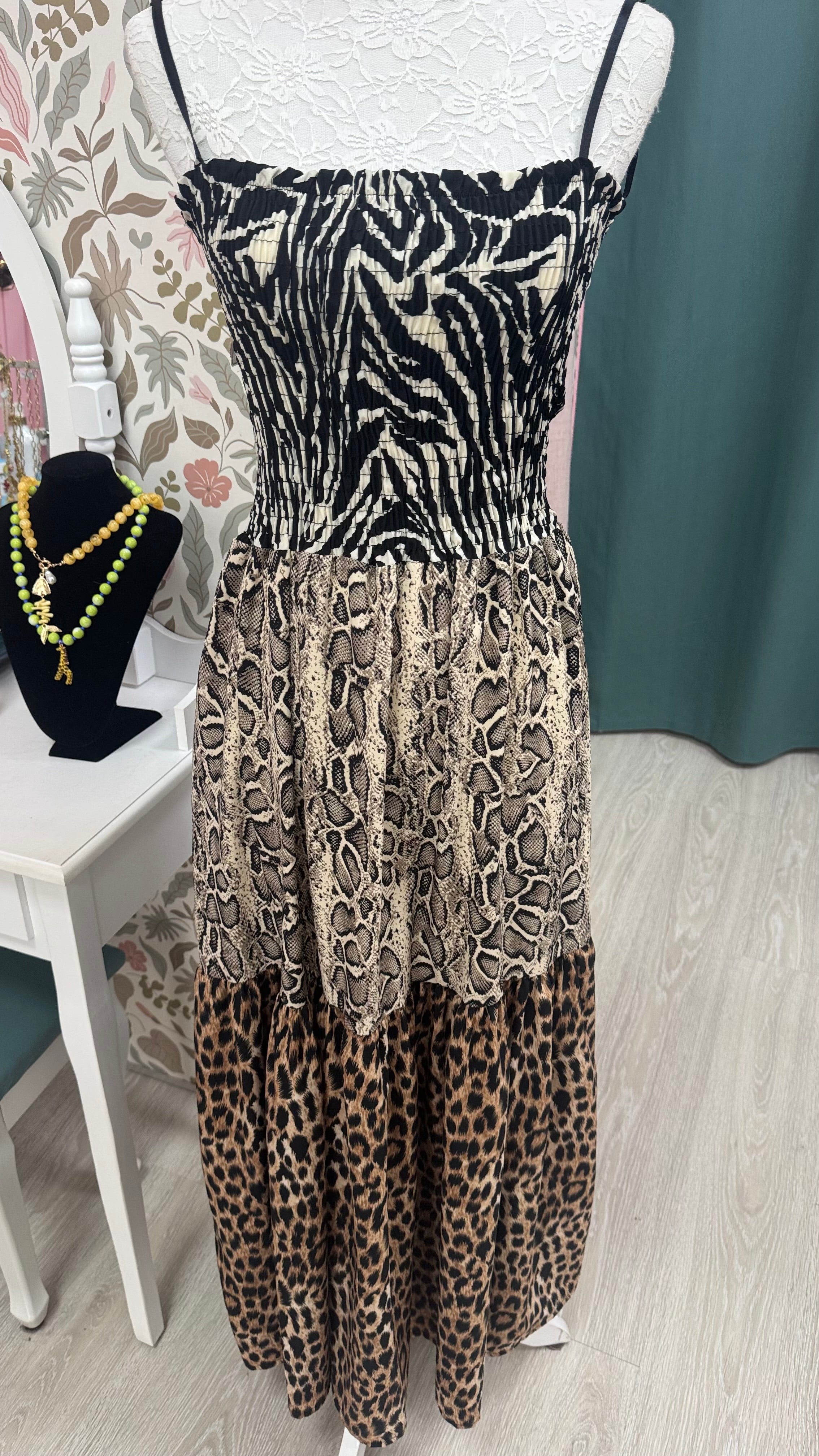 VESTIDO ANIMAL PRINT