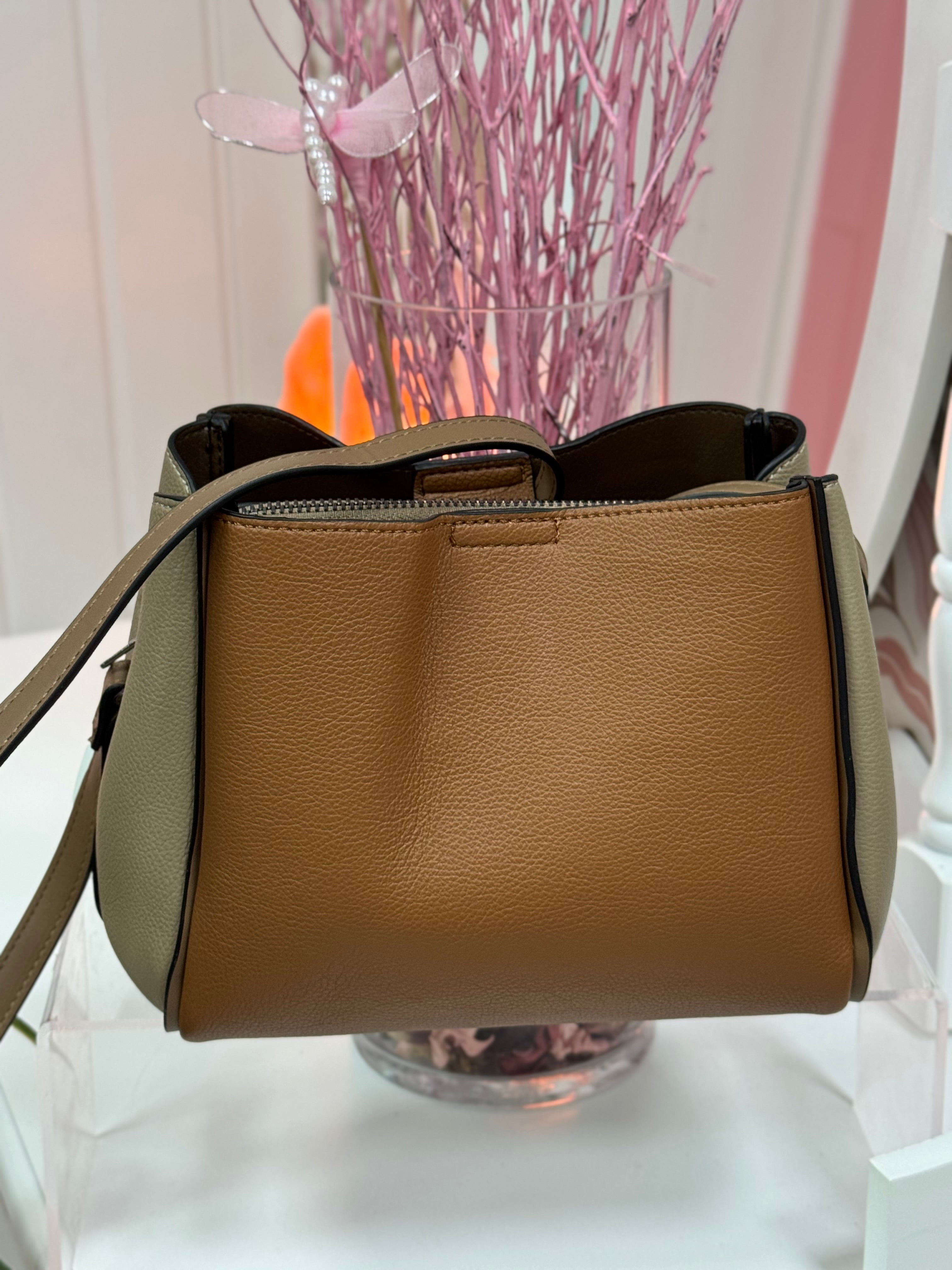 BOLSO POLIPIEL BICOLOR