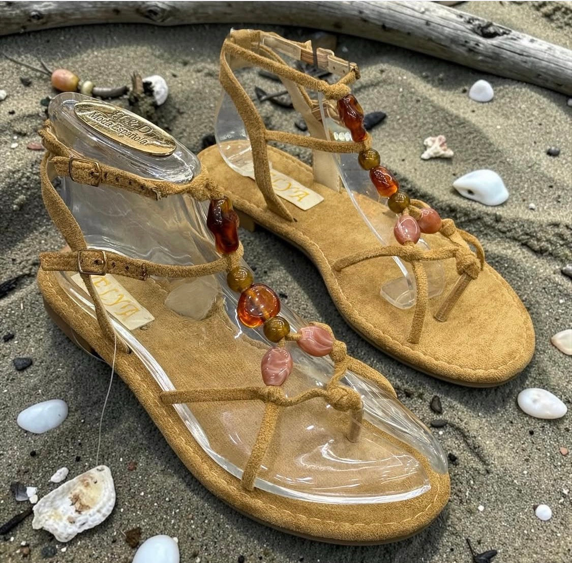 SANDALIAS ABALORIOS