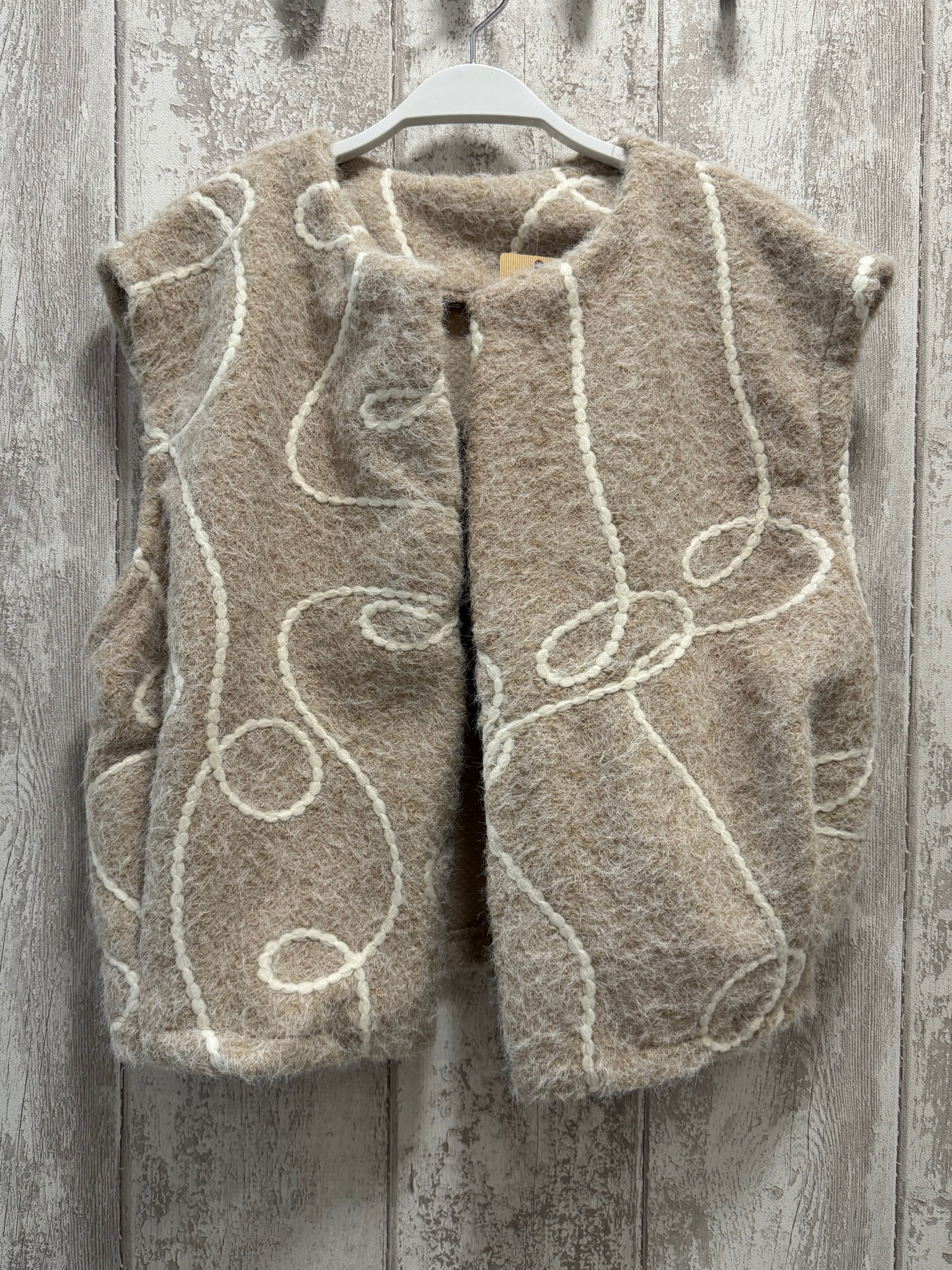 CHALECOS ABIERTOS TRAZOS