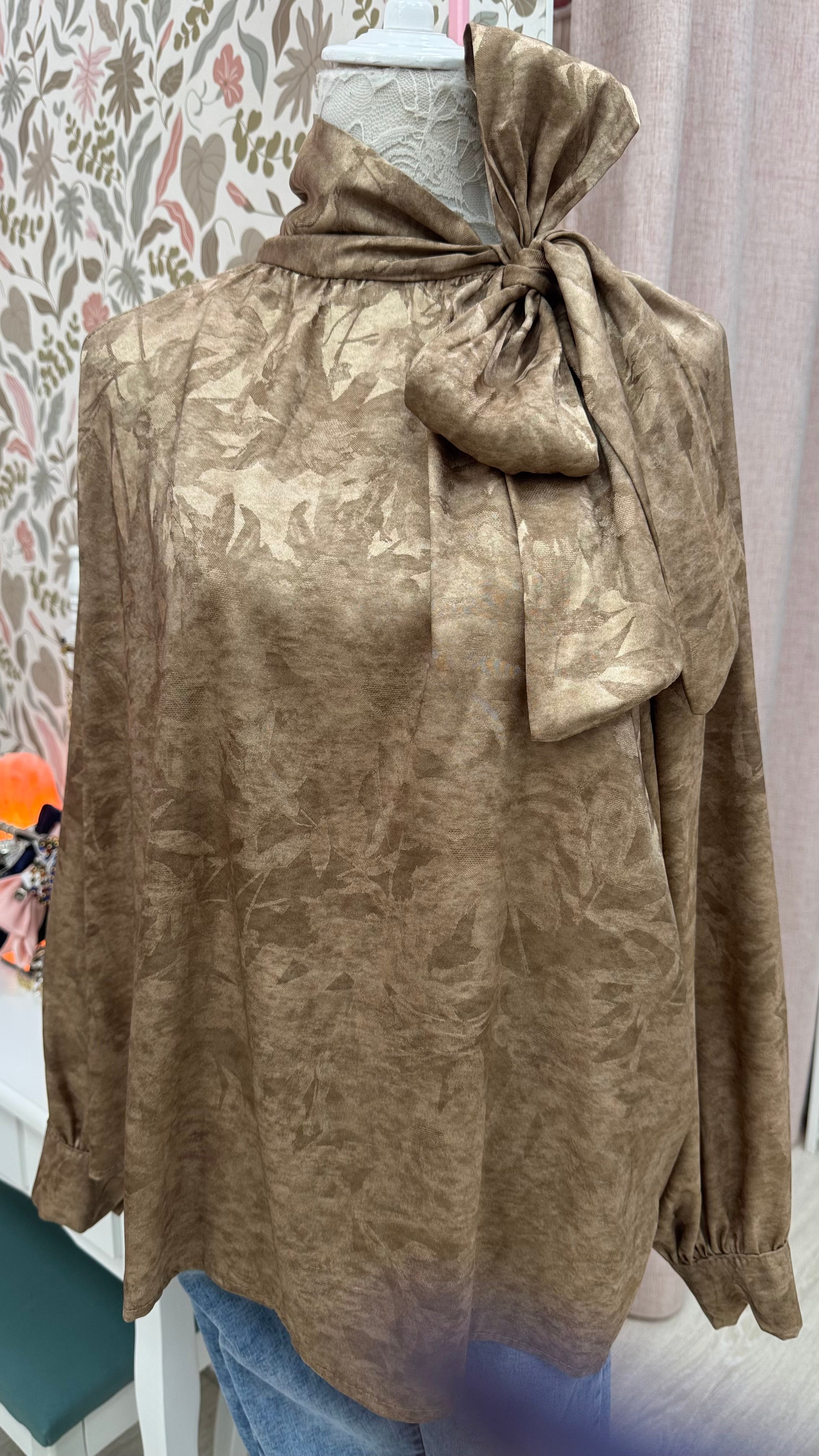 BLUSA SATINADA LAZADA