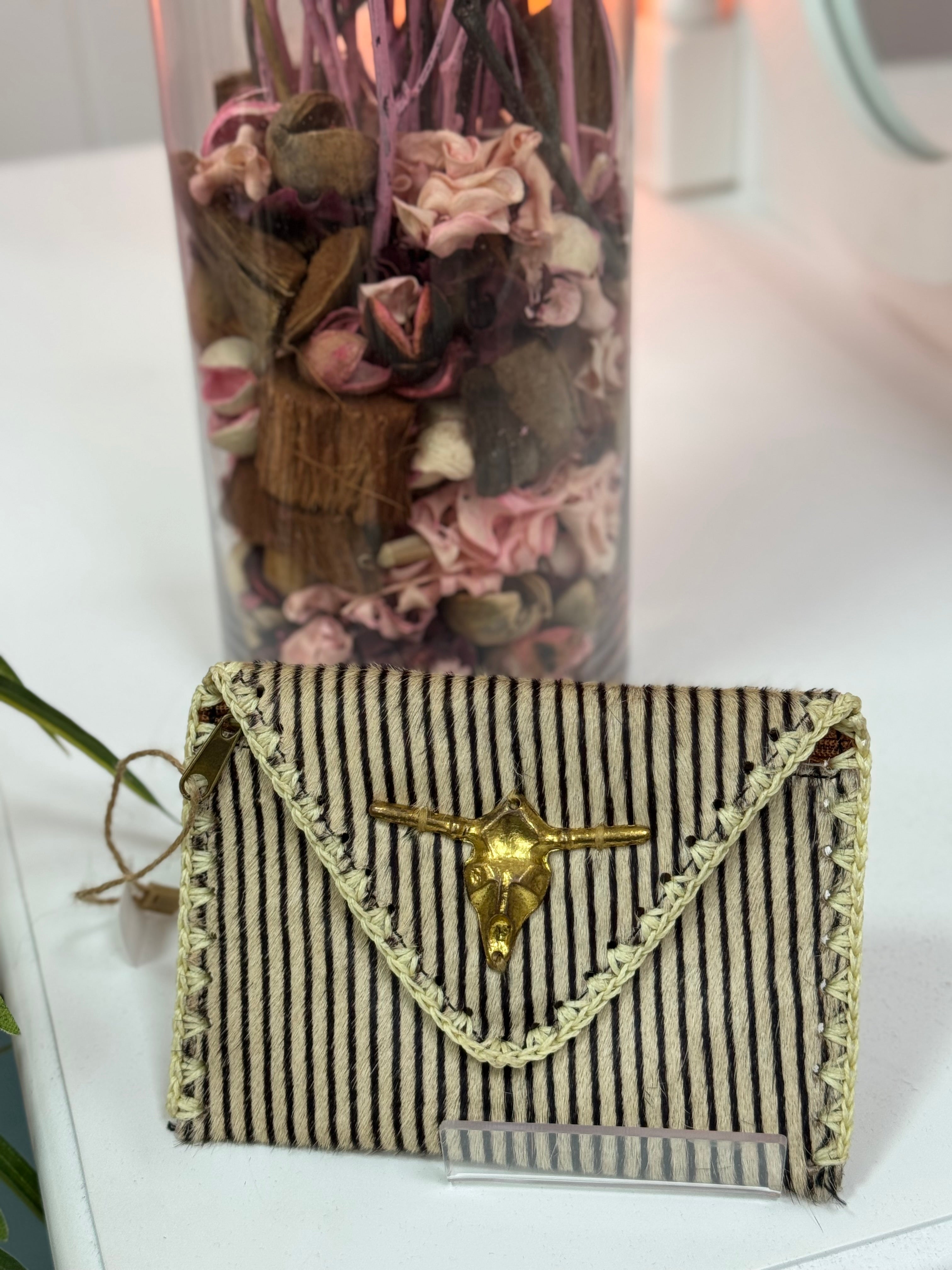 MONEDERO PIEL CABEZA BUEY