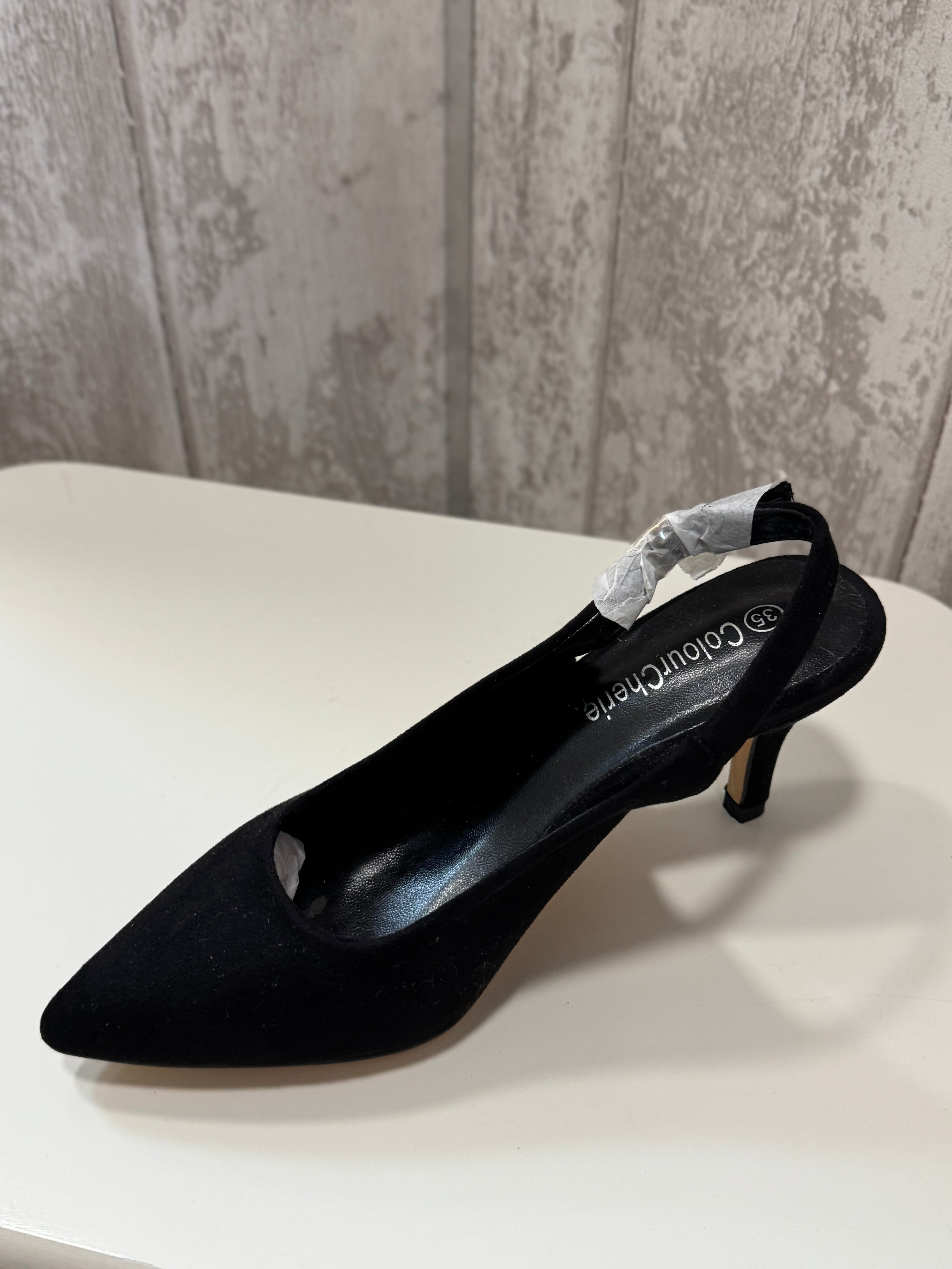 ZAPATO TACÓN DESTALONADO