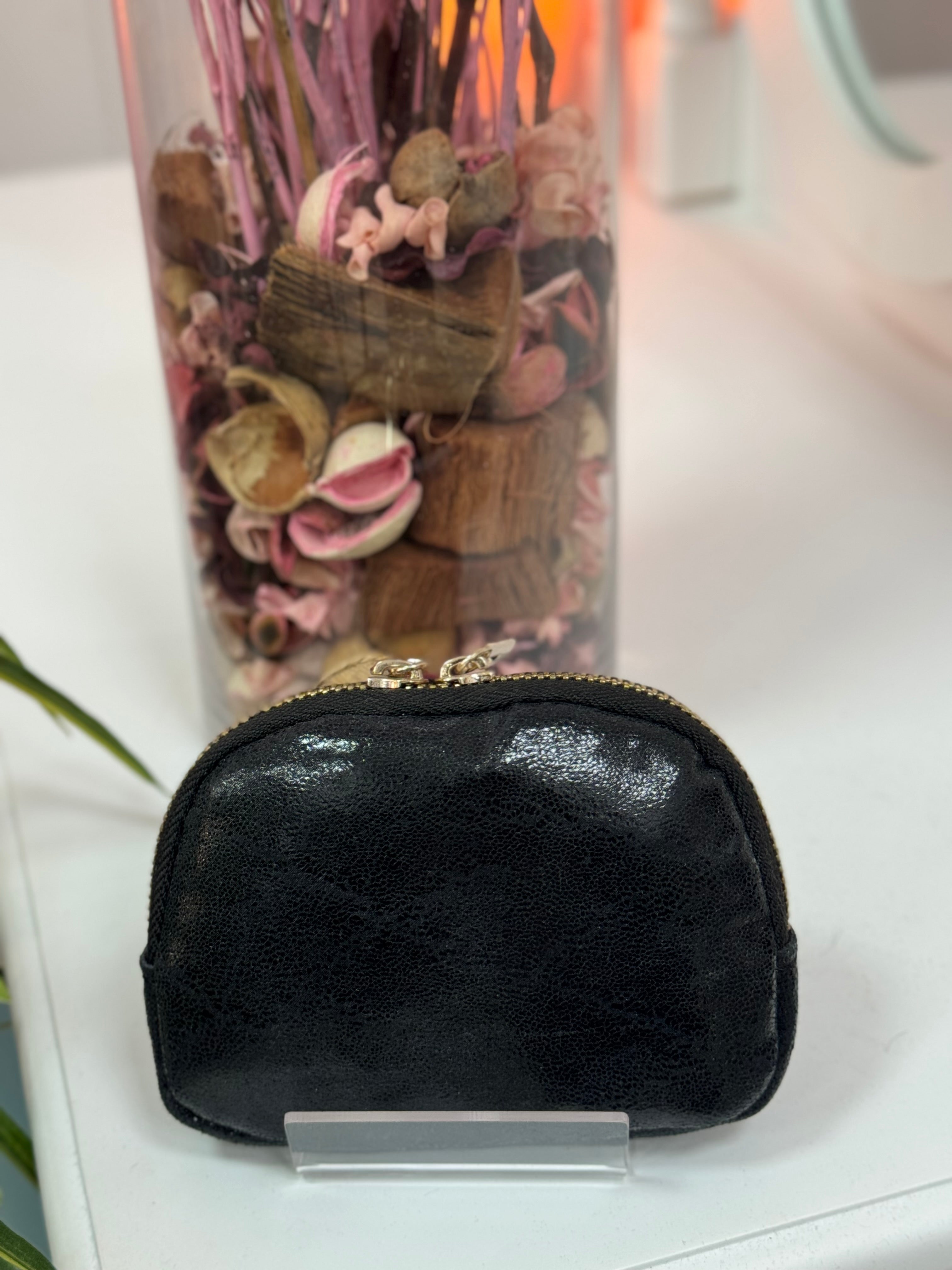 MONEDERO DE PIEL LISO