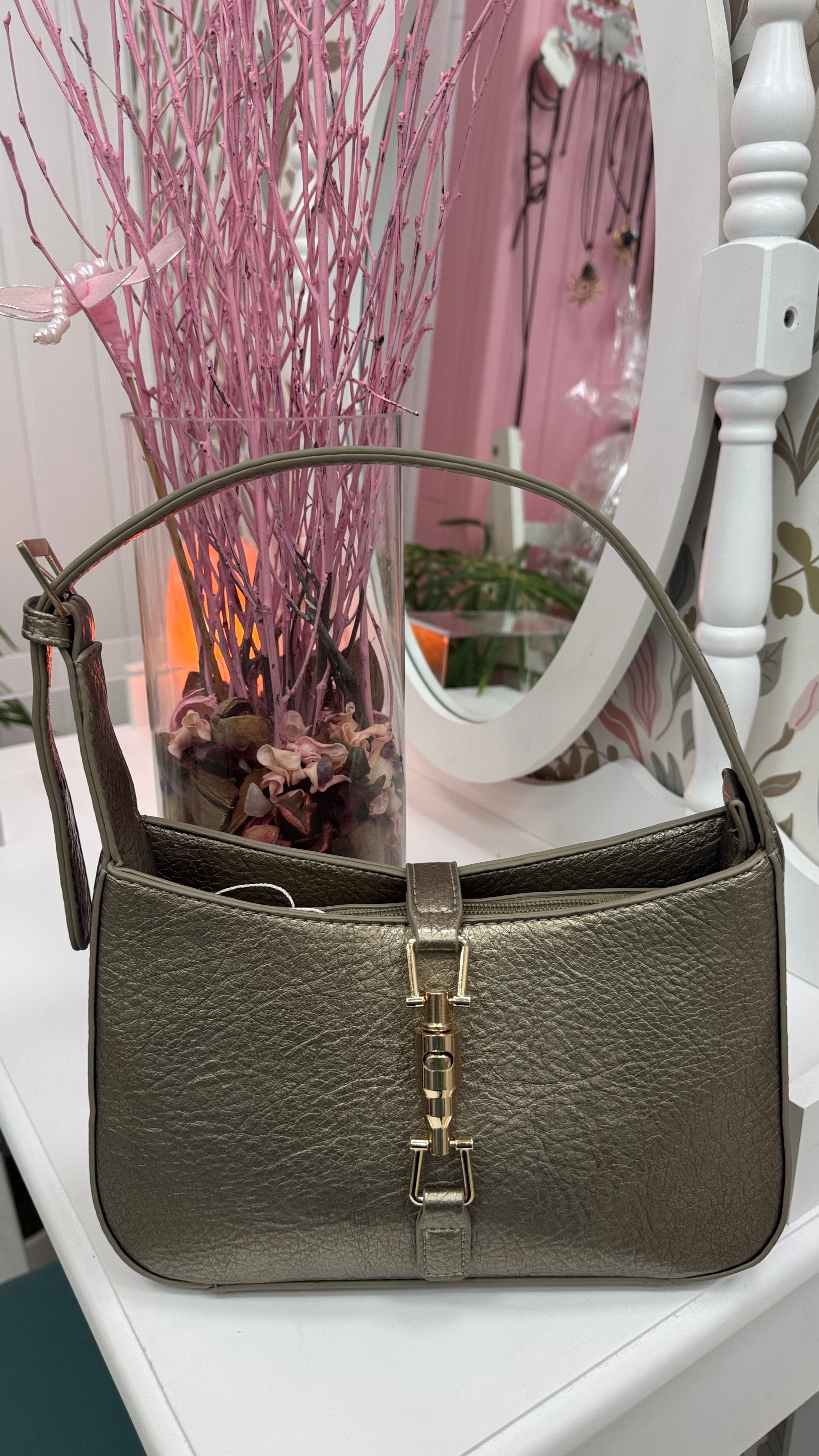 BOLSO POLIPIEL METALIZADO