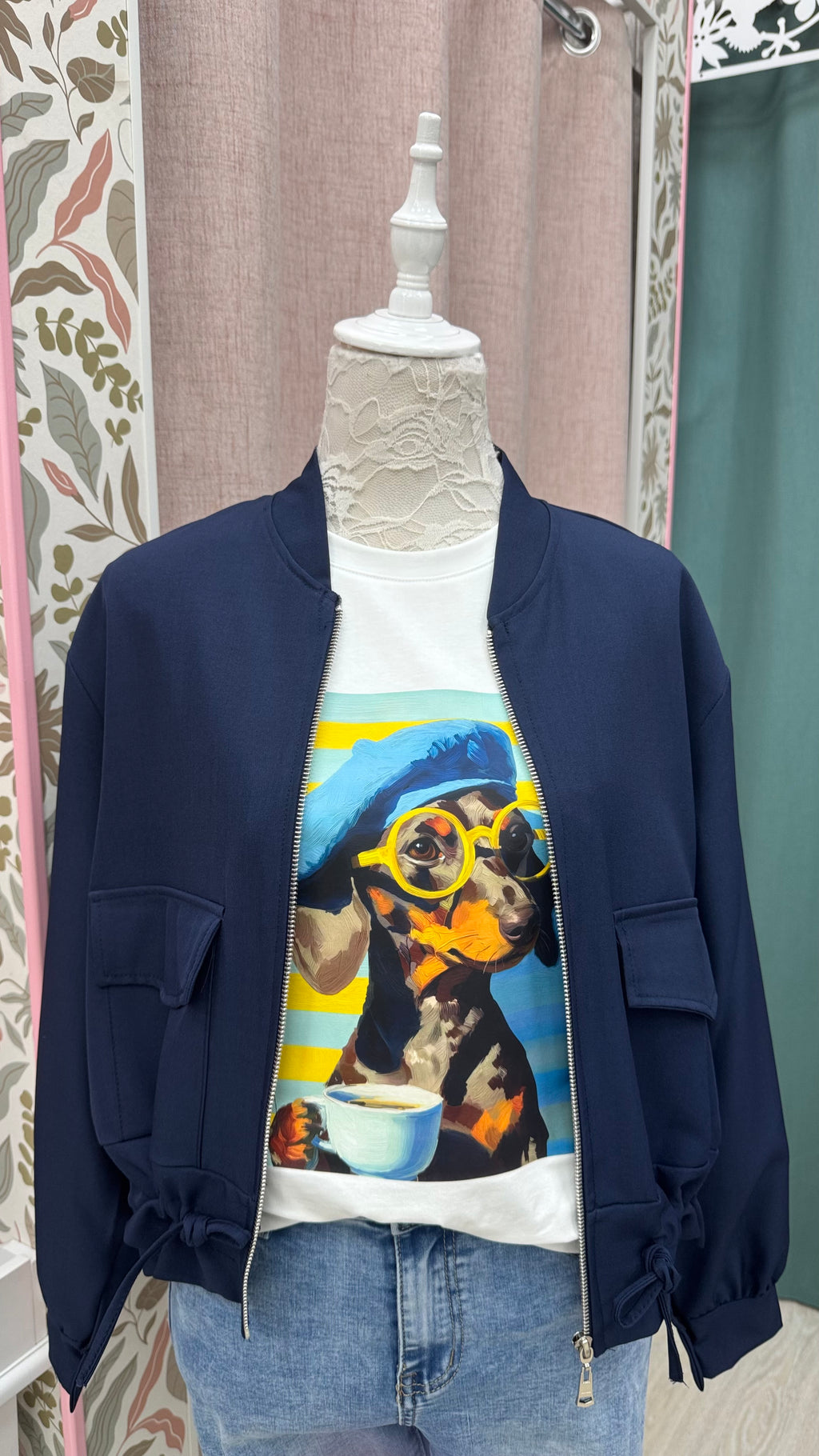 CHAQUETA CON BOLSILLOS