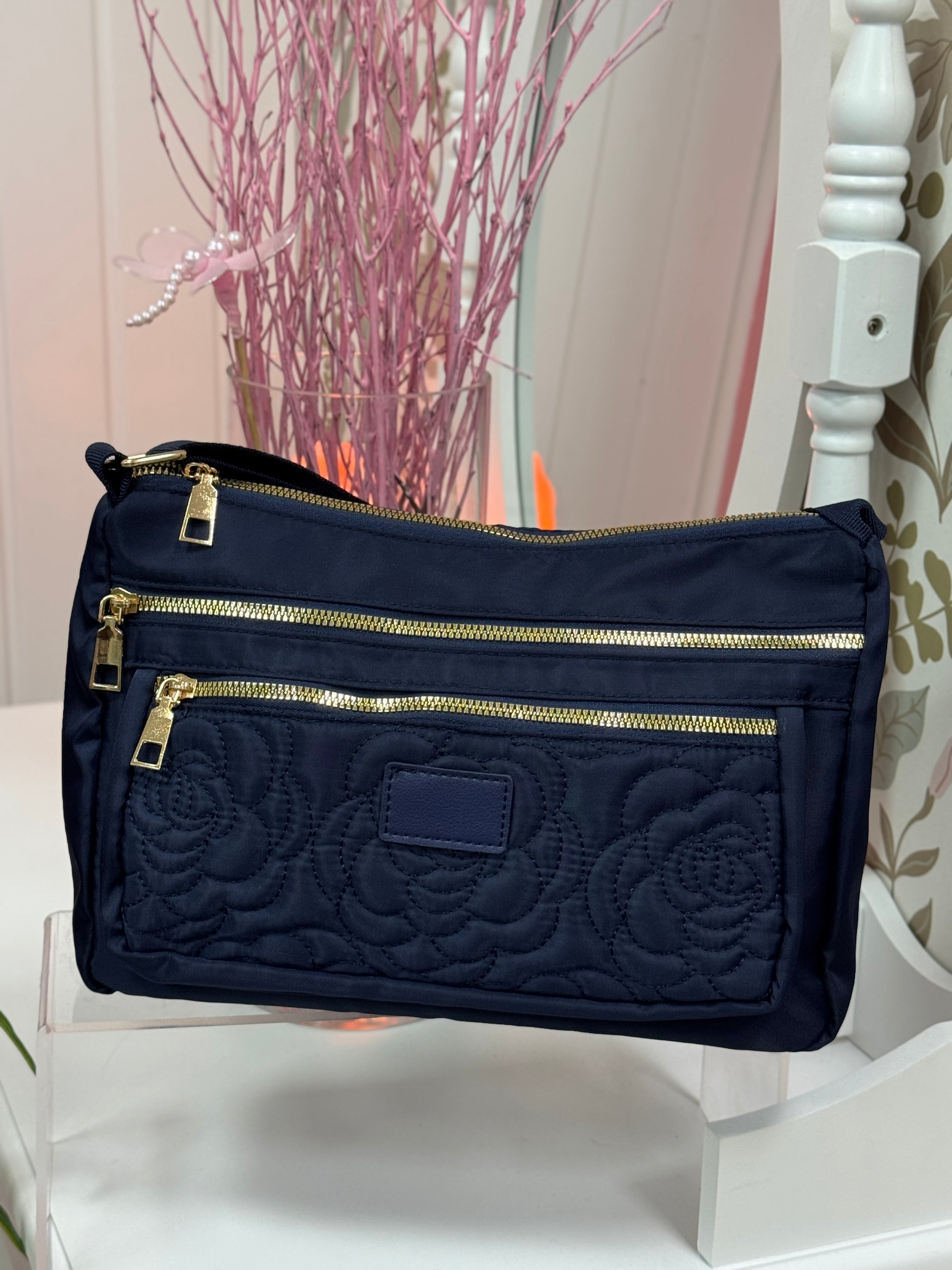 BOLSO BANDOLERA 3 CREMALLERAS