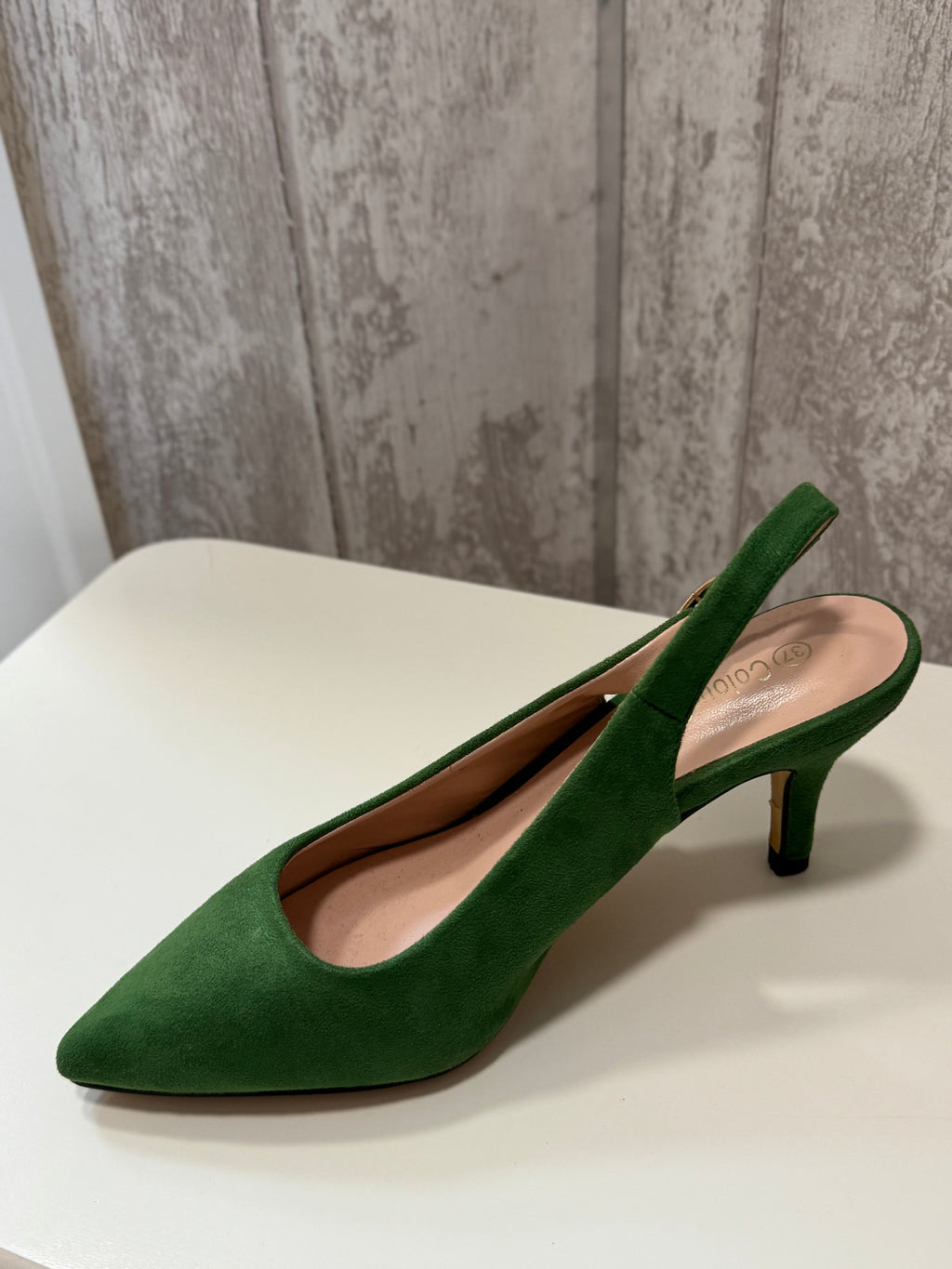 ZAPATO TACÓN DESTALONADO