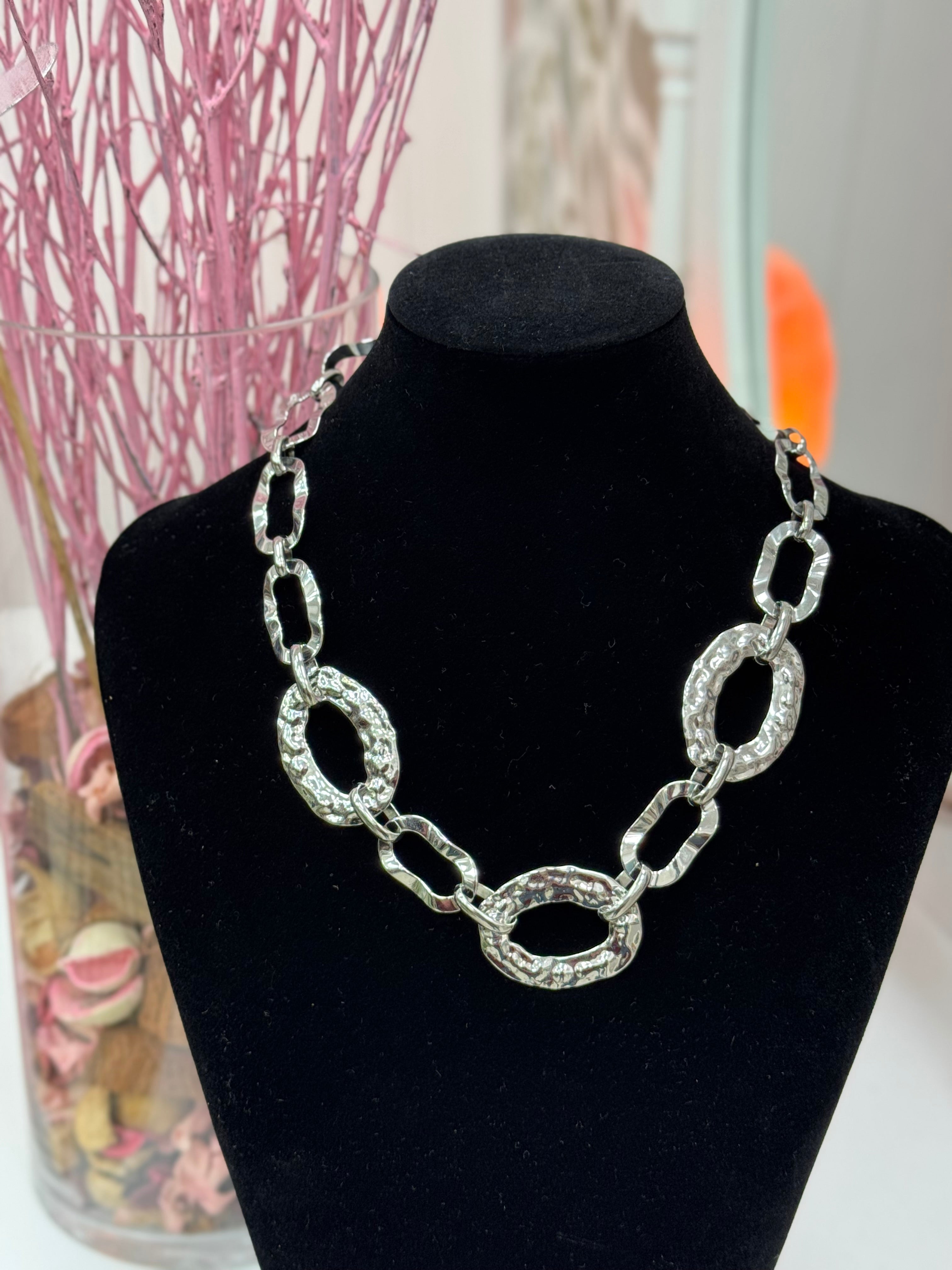 COLLAR ESLABONES ACERO