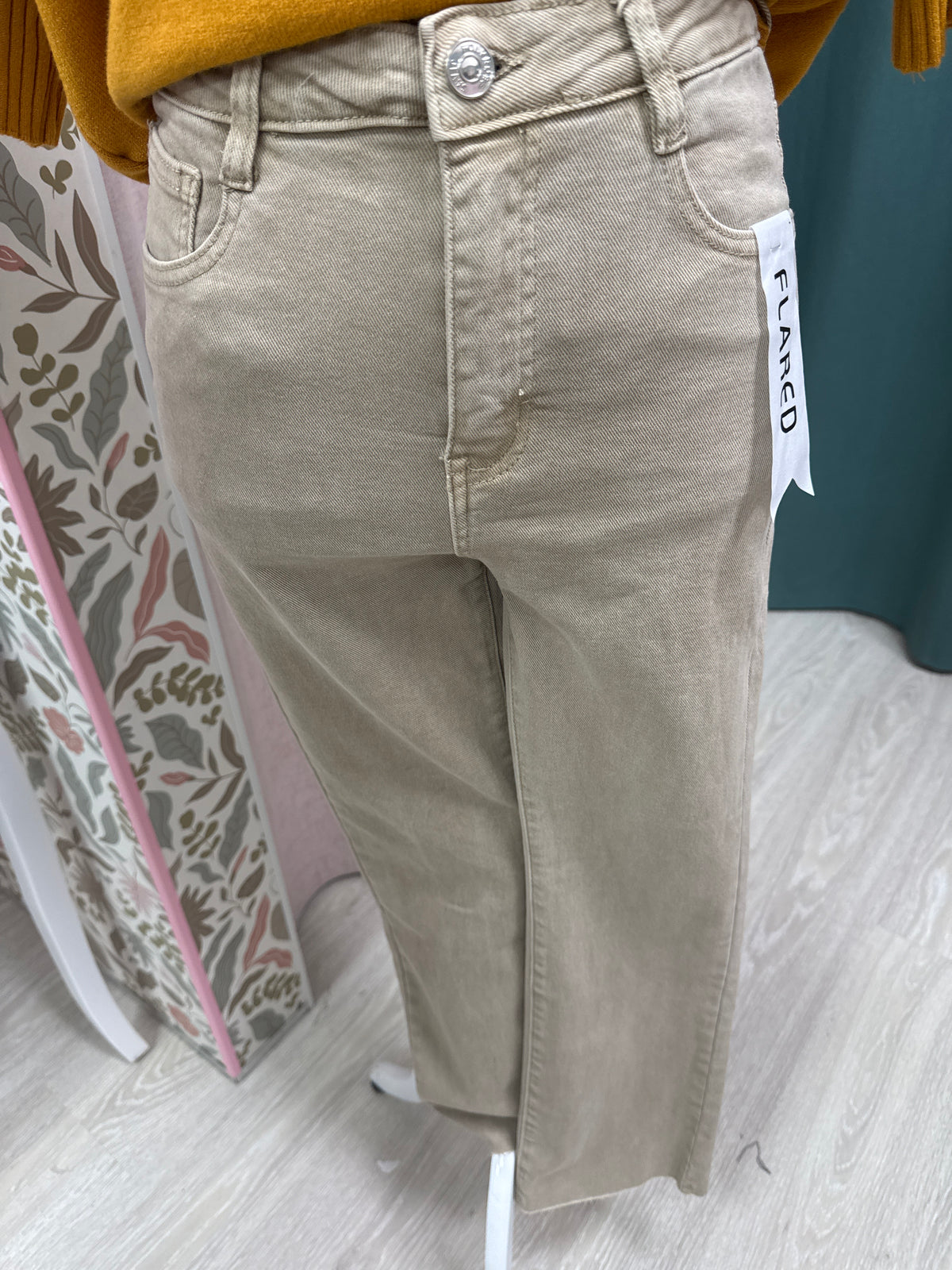 VAQUEROS CAMEL DESFLECADO