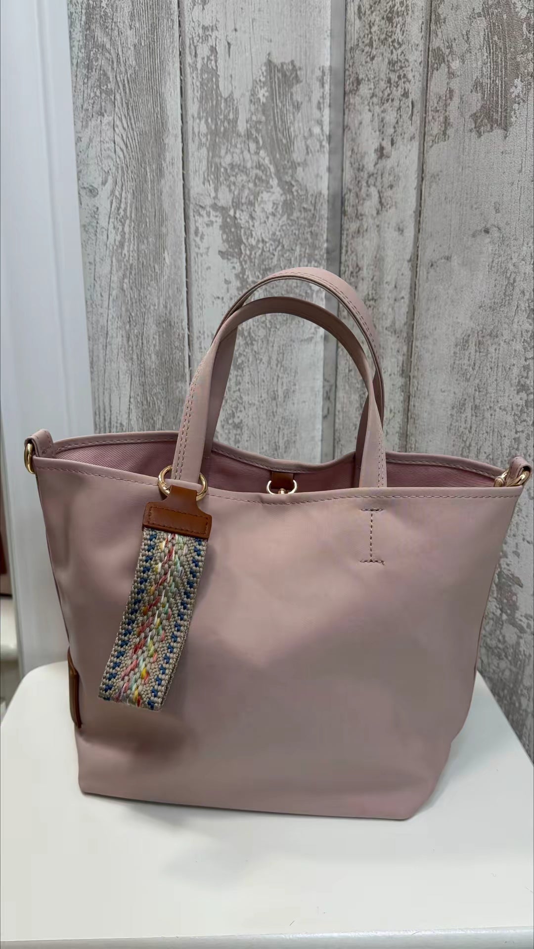 BOLSO POLIÉSTER ROSA