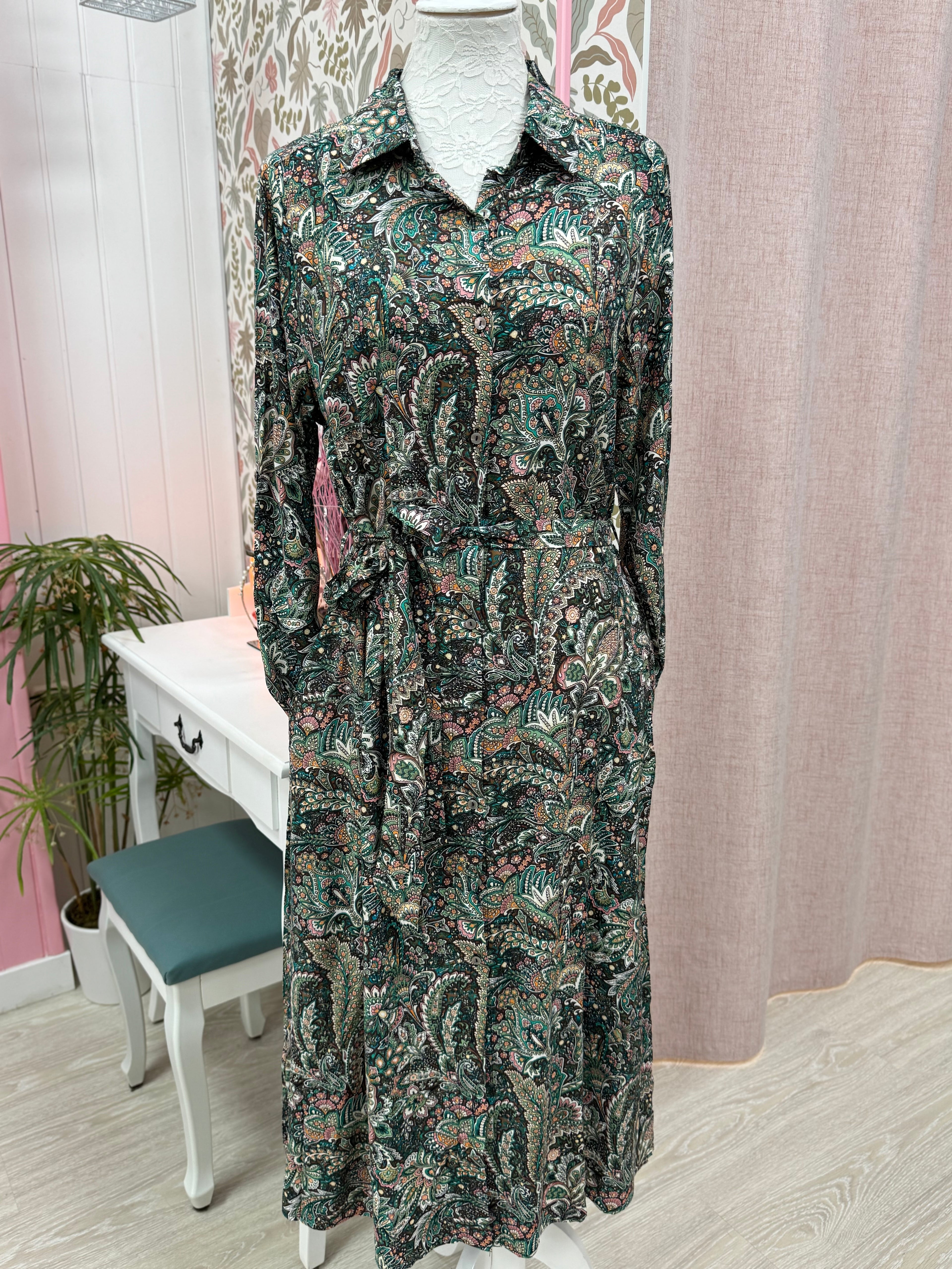 VESTIDO CAMISERO CACHEMIR