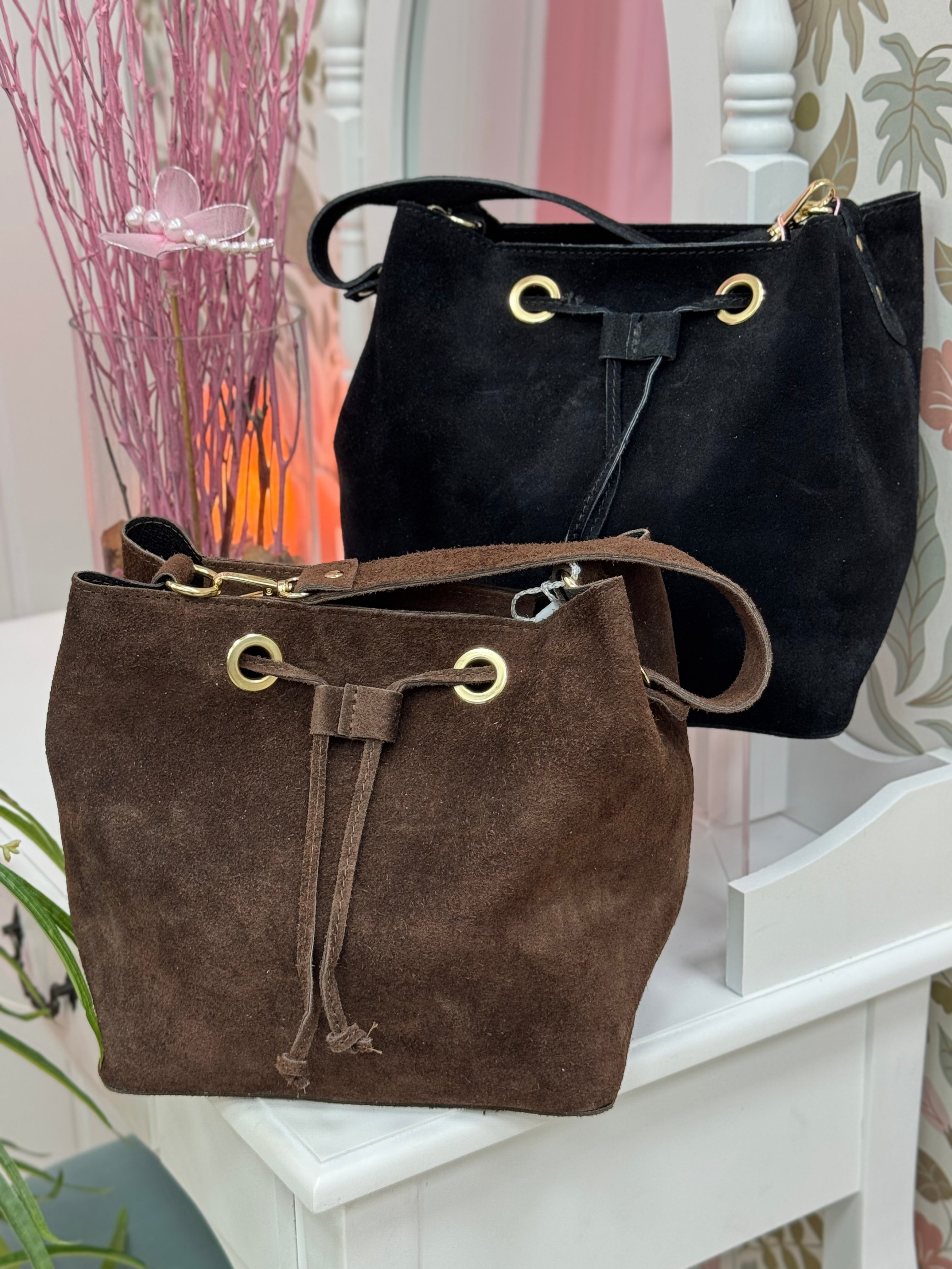 BOLSO TIPO SACO PIEL