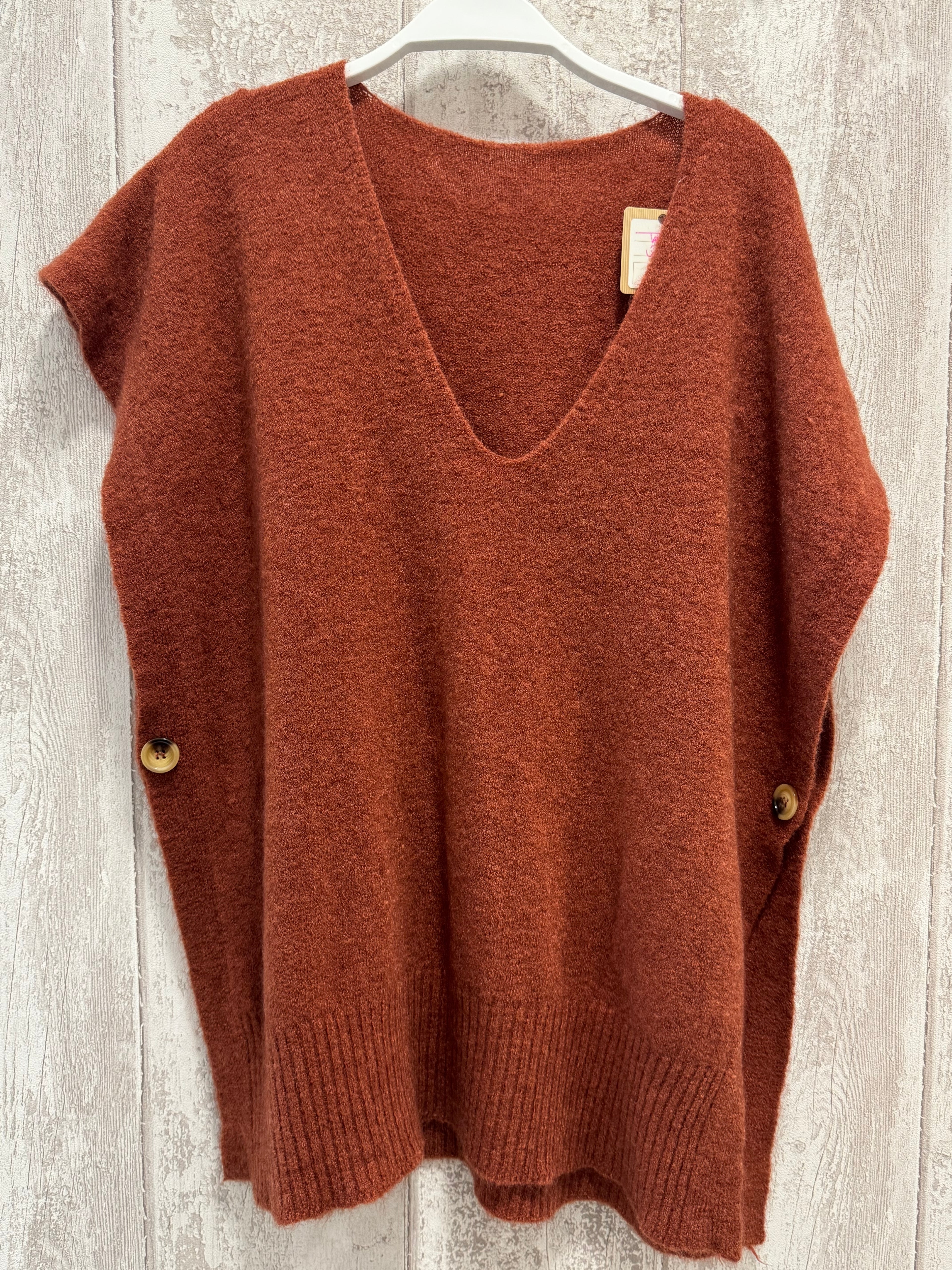 CHALECOS PUNTO BOTÓN