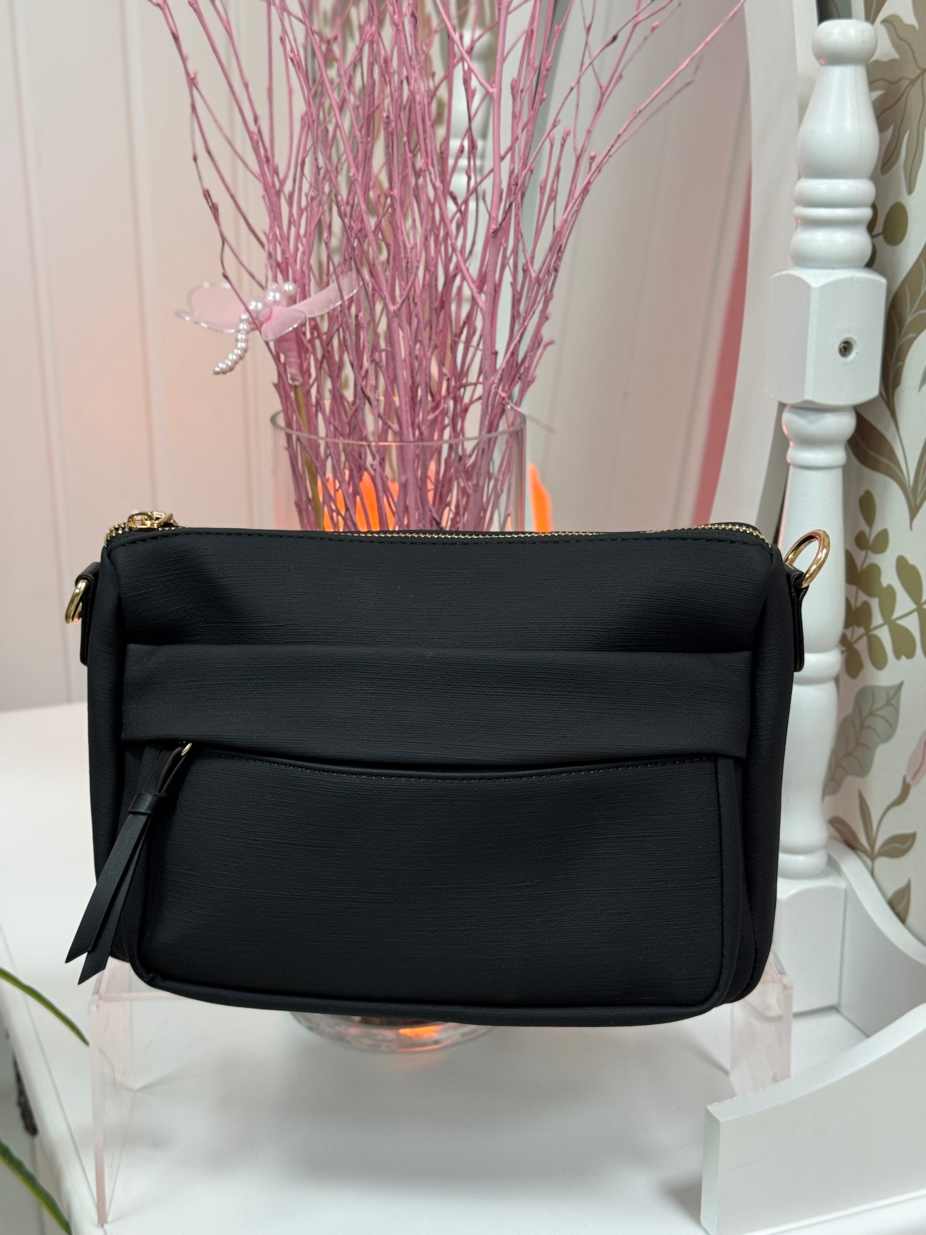 BOLSO BANDOLERA NEGRO