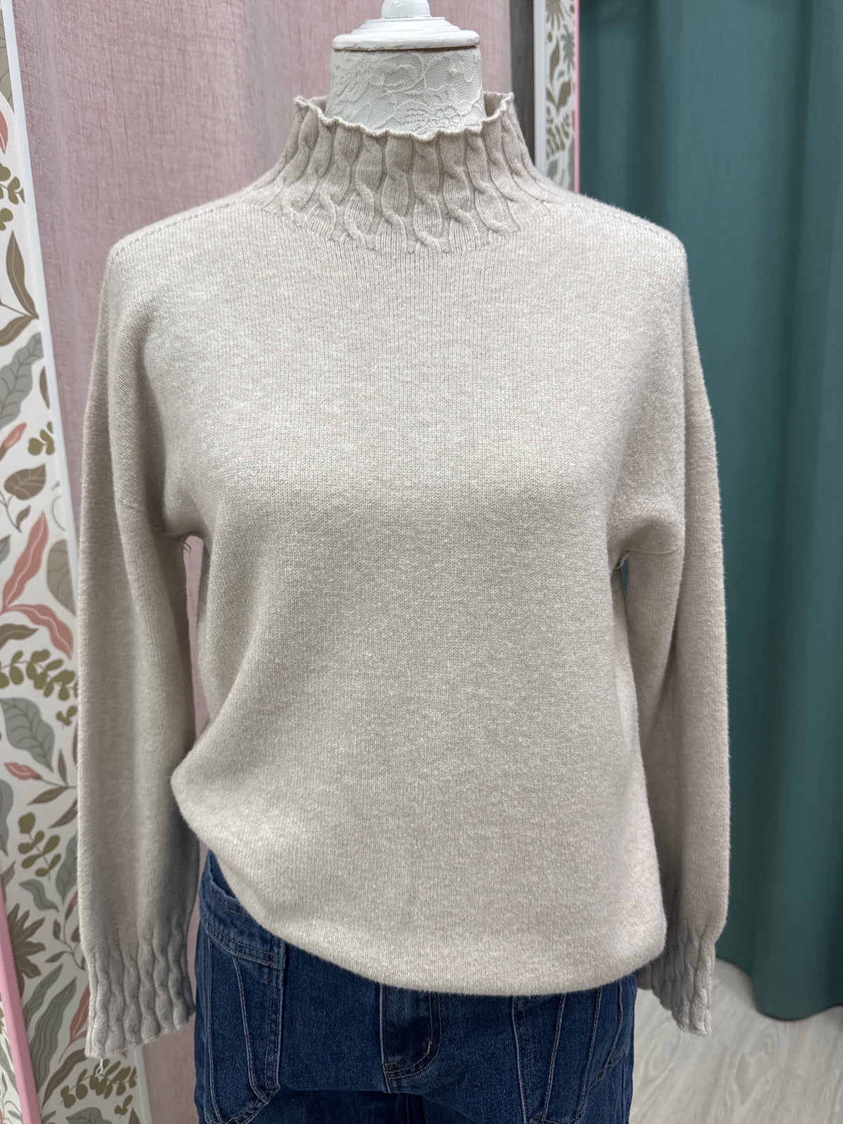 JERSEY PUNTO CUELLO CISNE