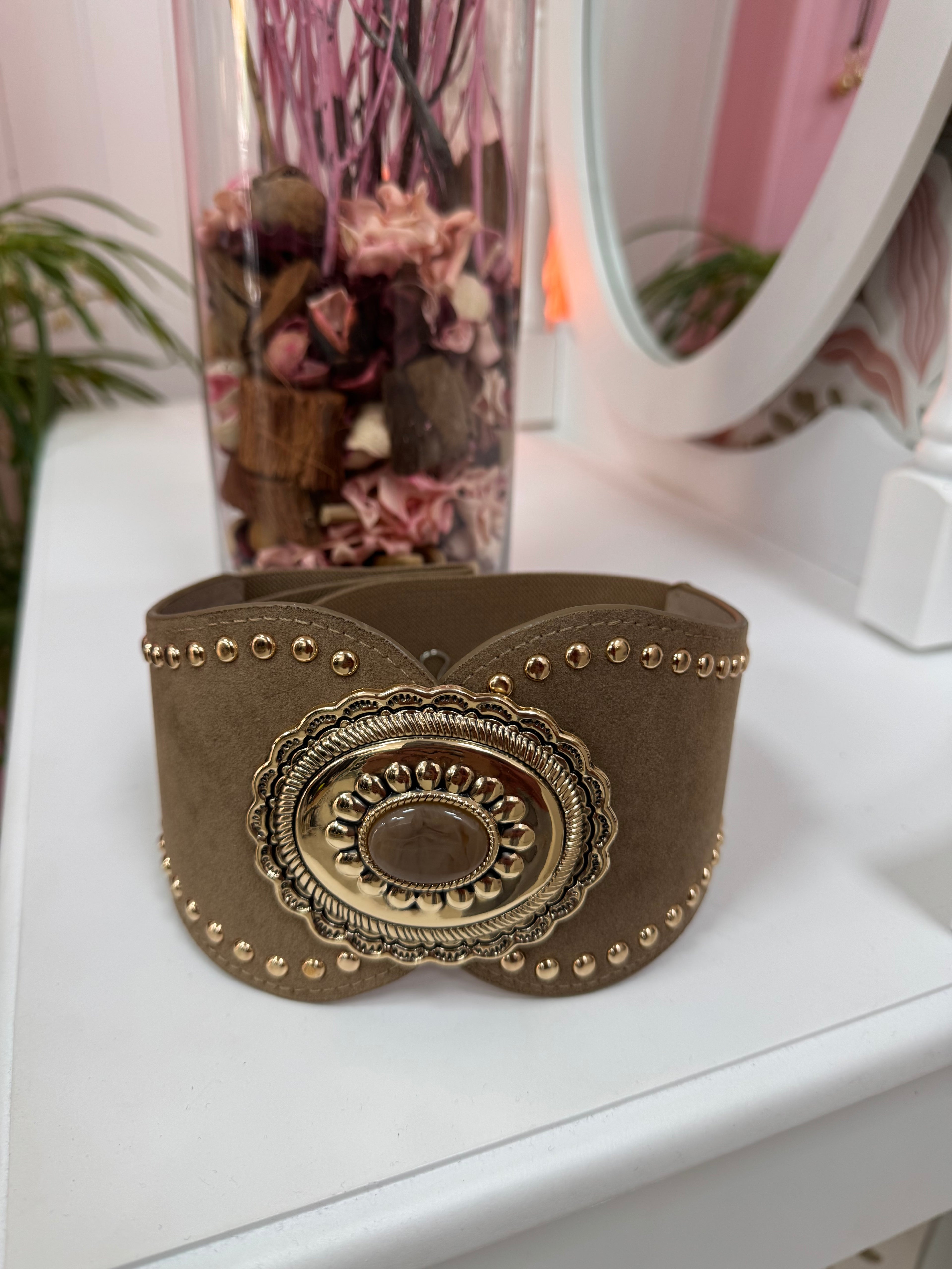 CINTURÓN ANTELINA KHAKI