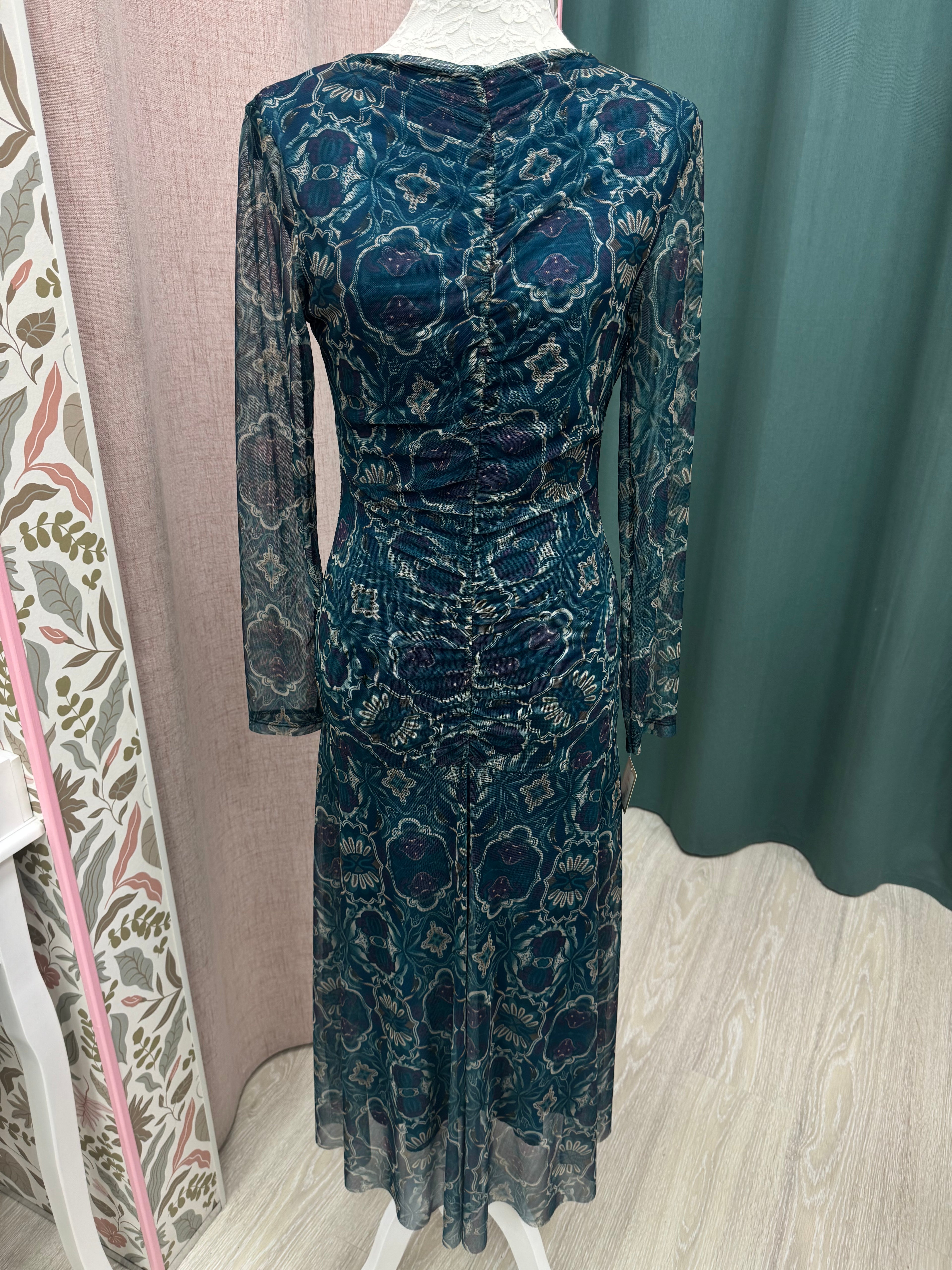 VESTIDO TUL FRUNCIDO