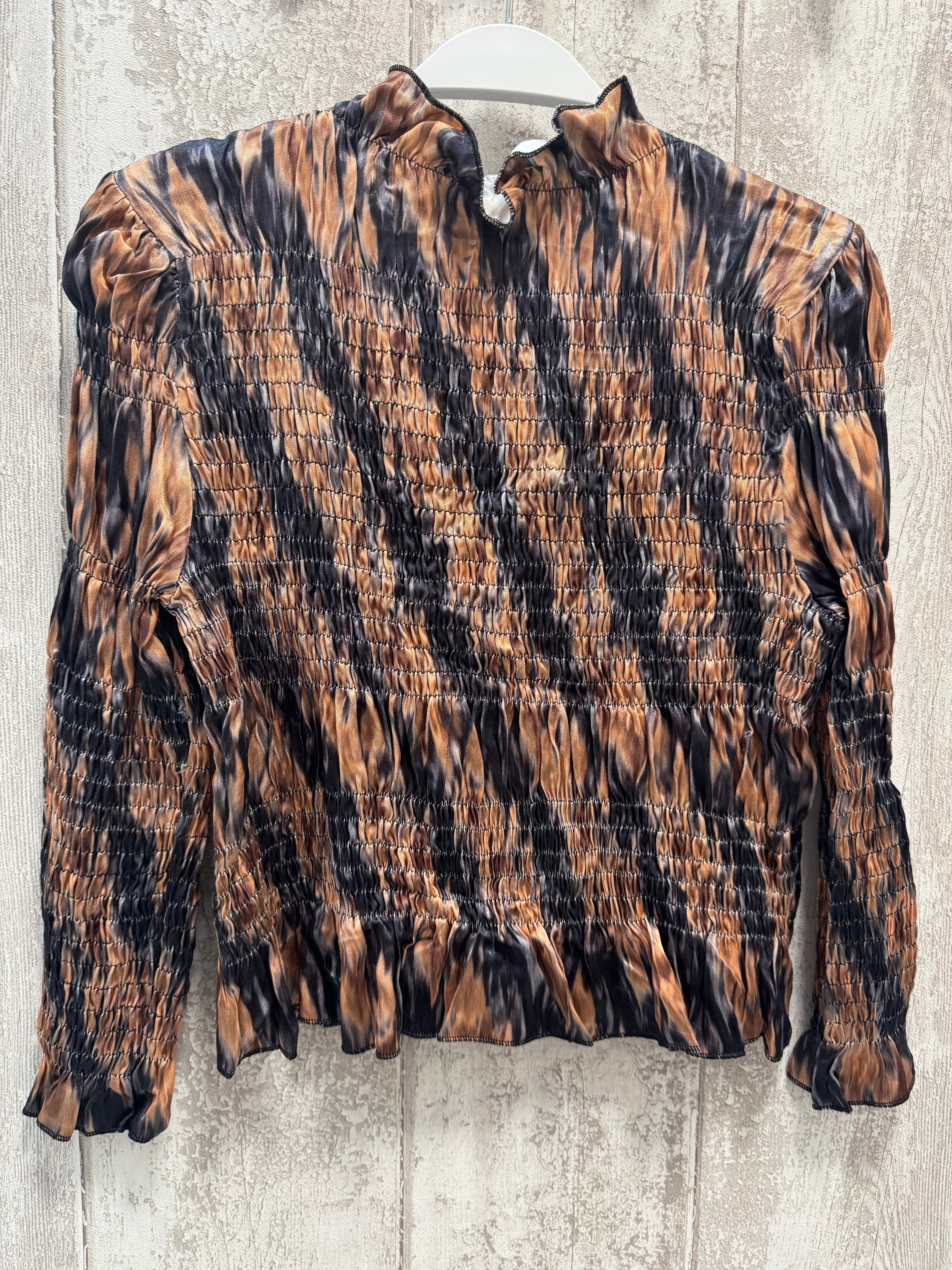 BLUSA SATINADA NIDO ABEJA