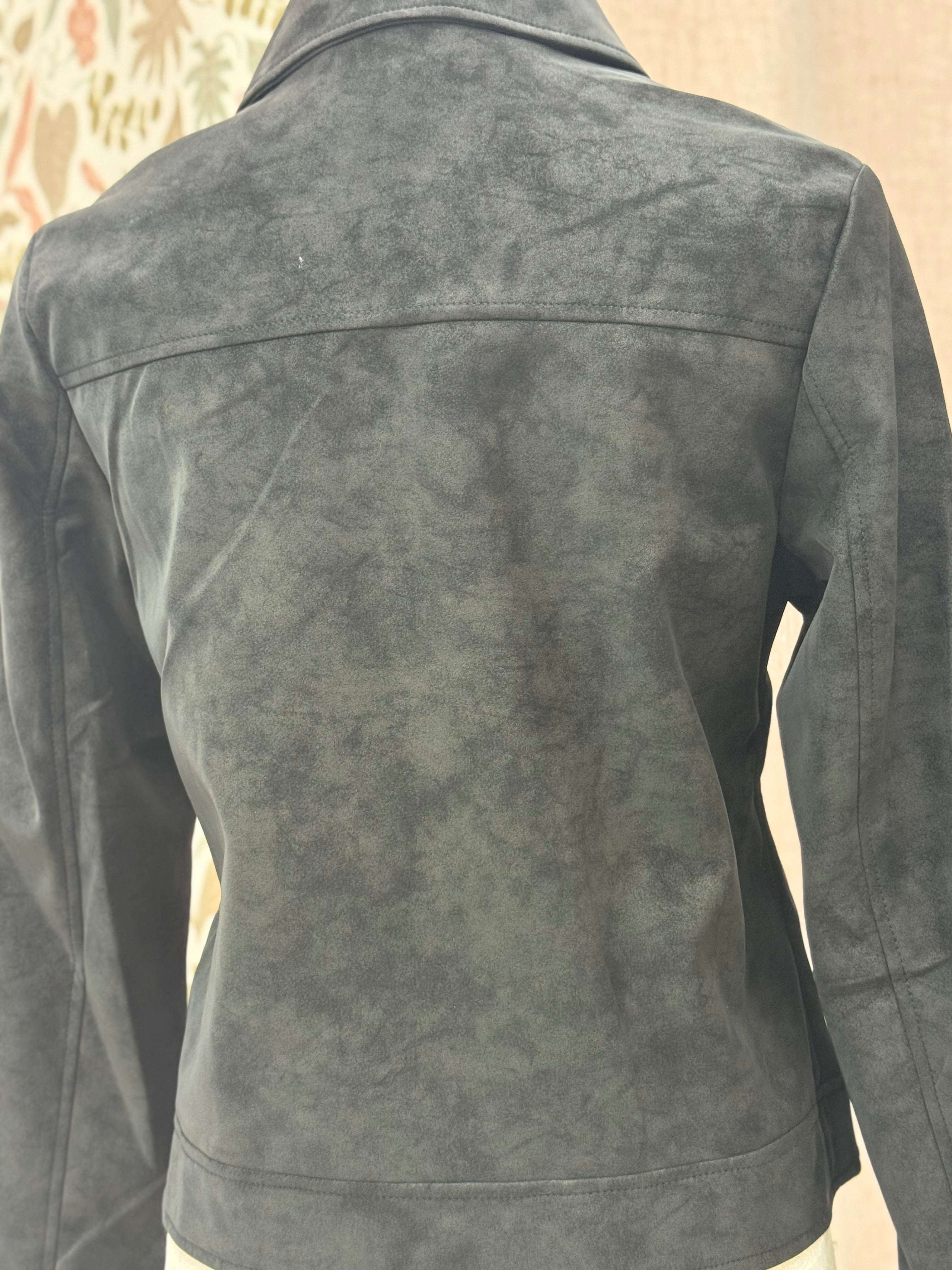 CHAQUETA ANTELINA NEGRA