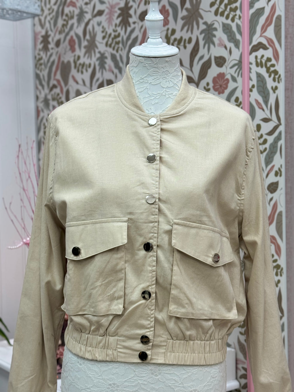BOMBER LISA BEIGE