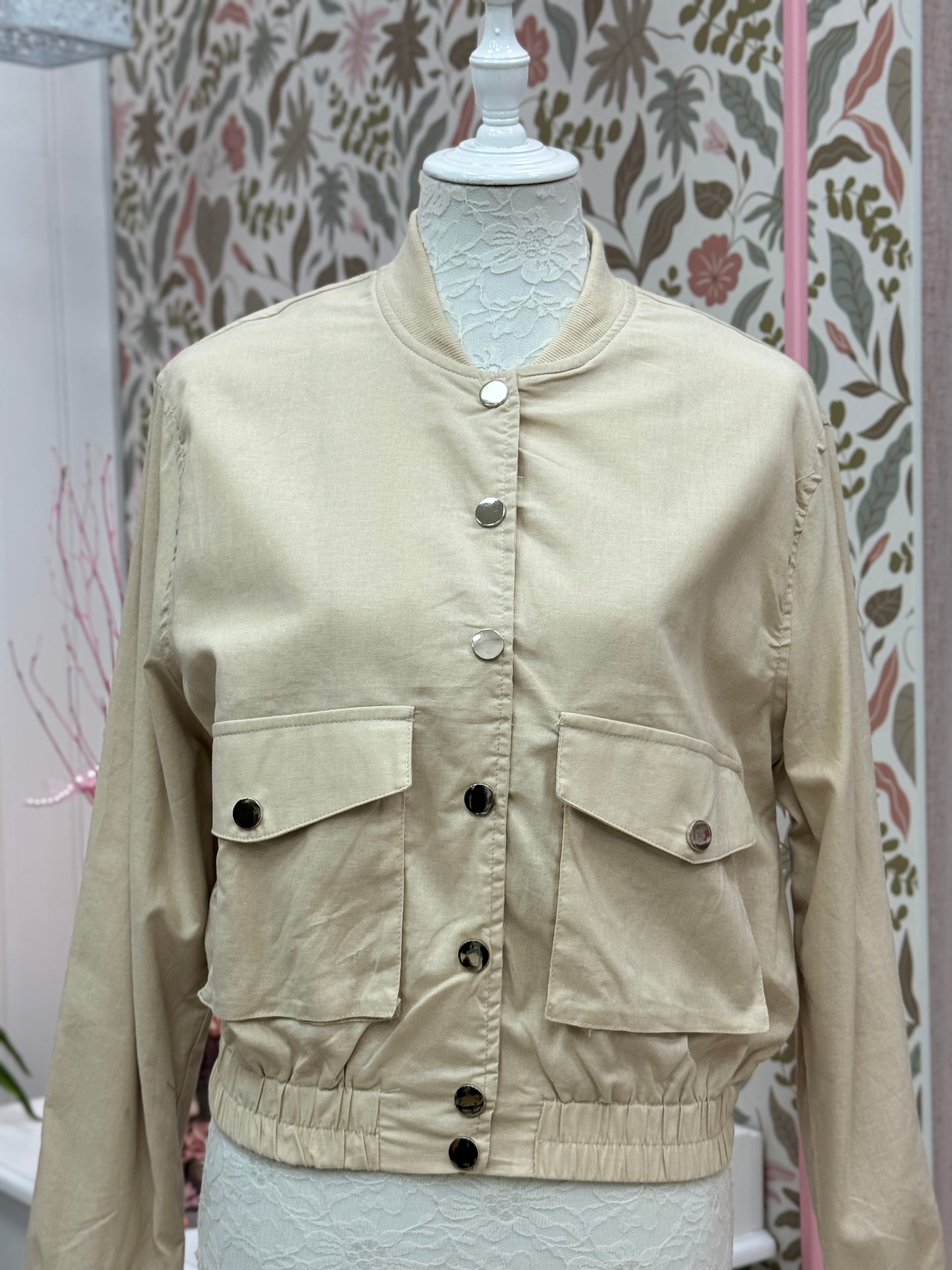 BOMBER LISA BEIGE