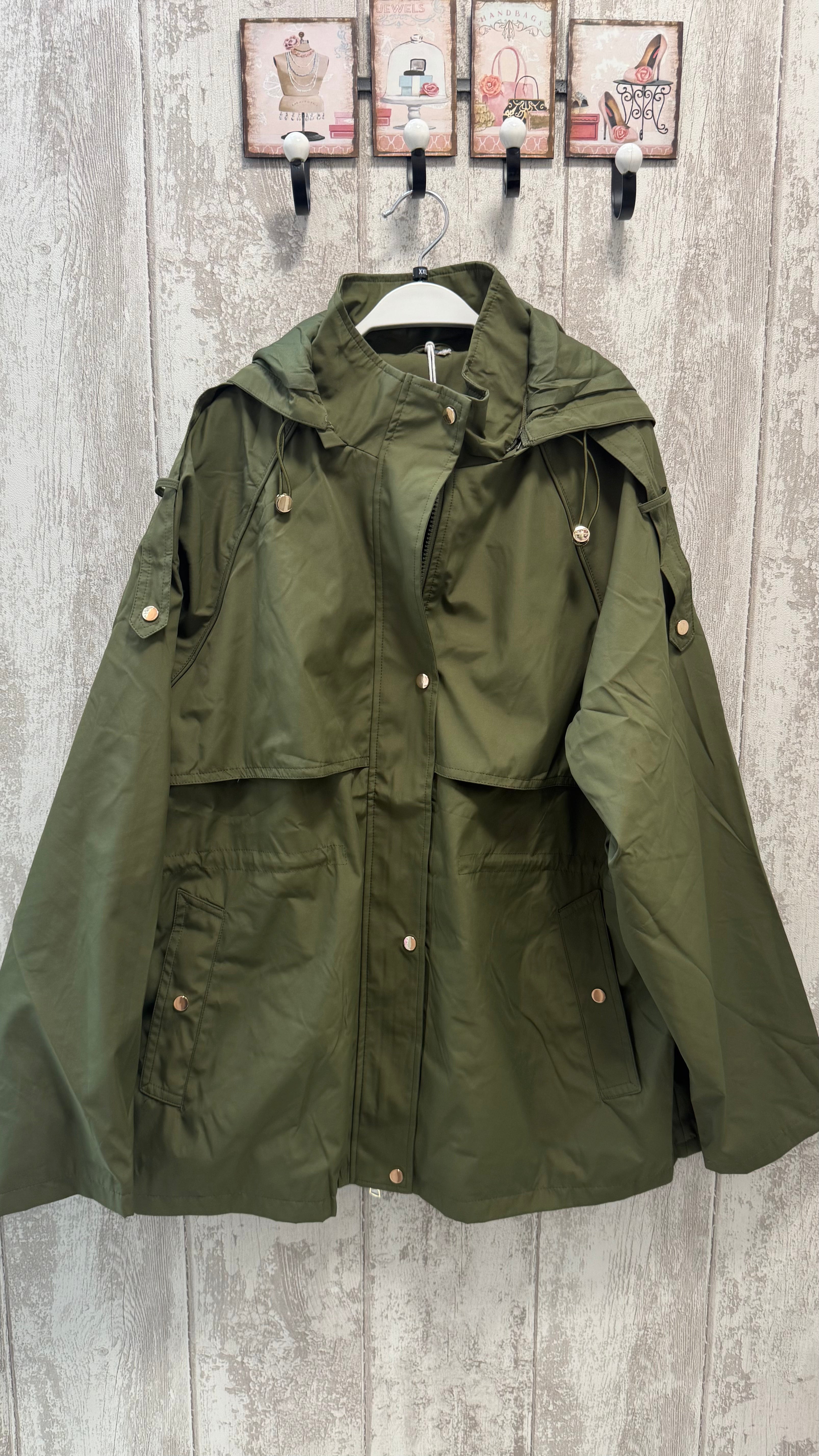 PARKA VERDE MILITAR