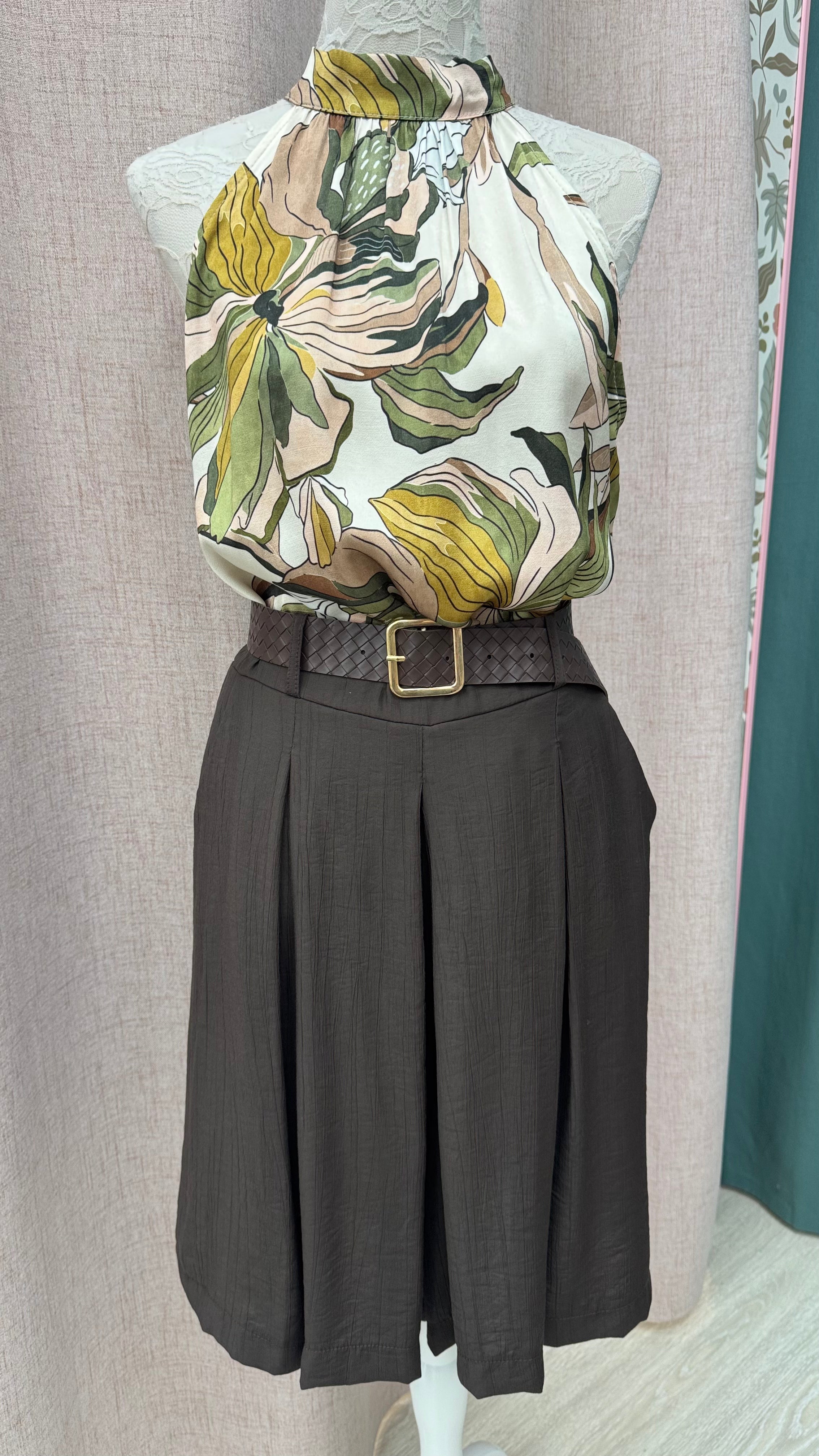 BLUSA SATINADA