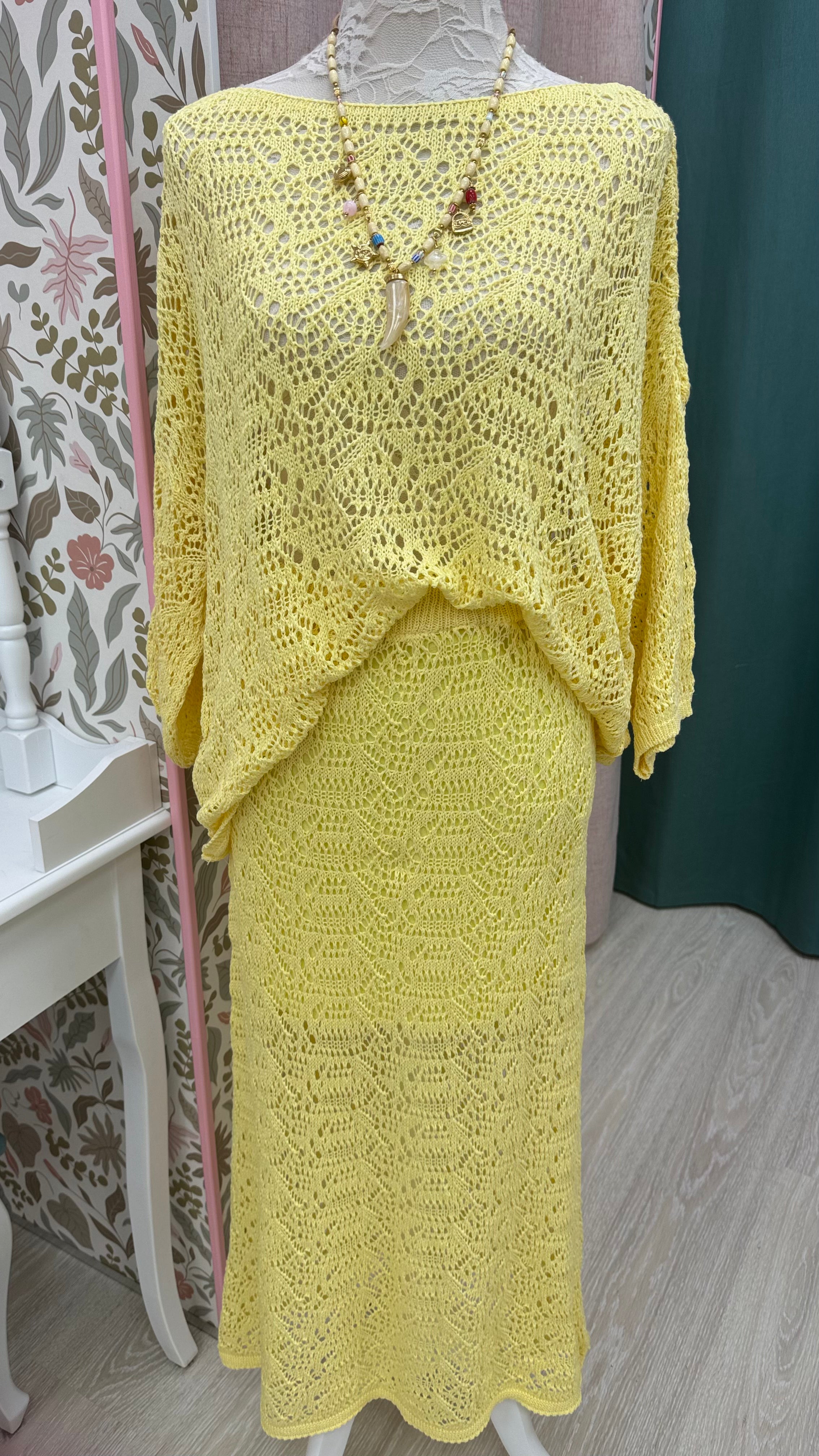 FALDA CROCHET