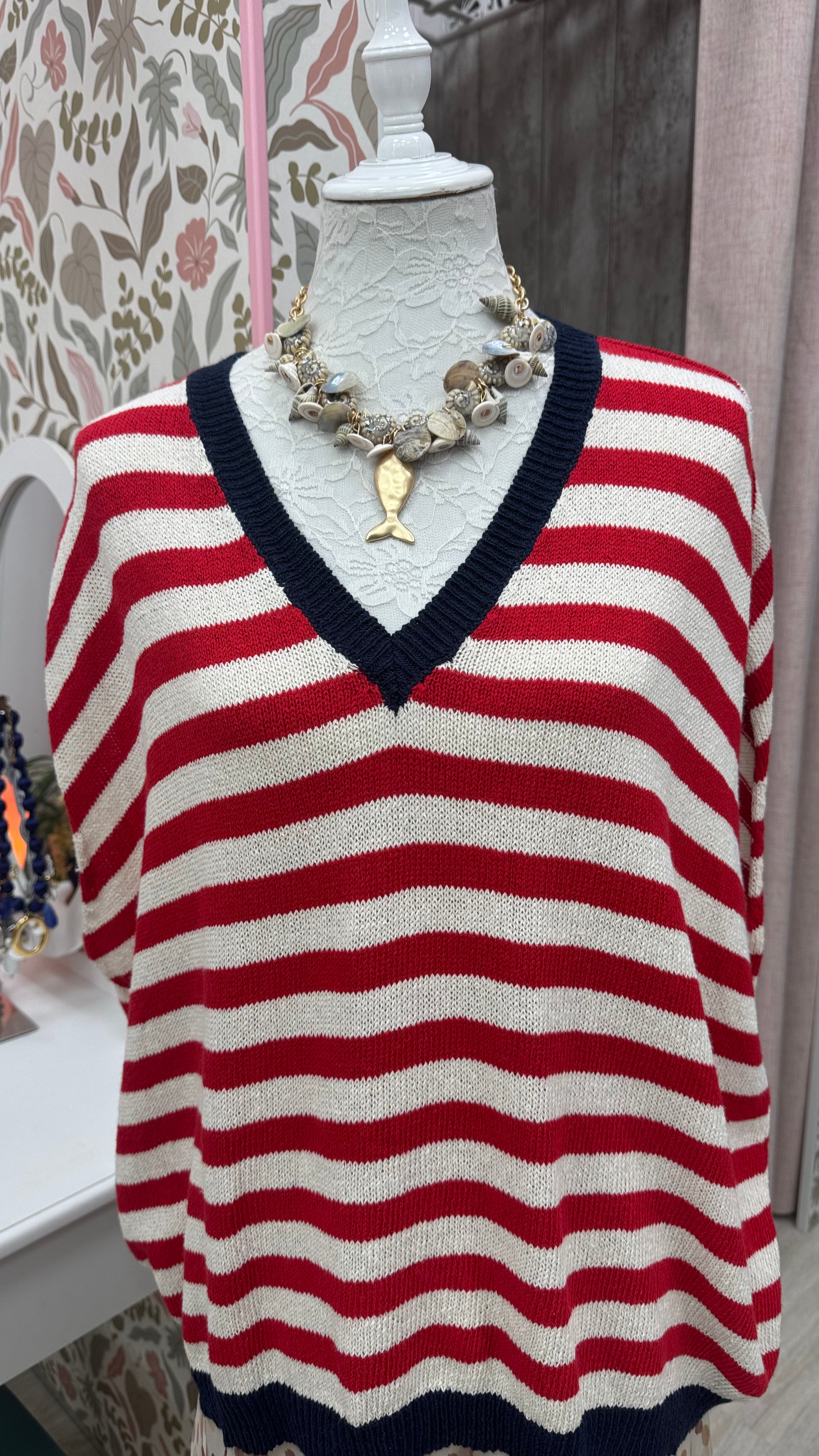 CHALECO HILO FINO OVERSIZE