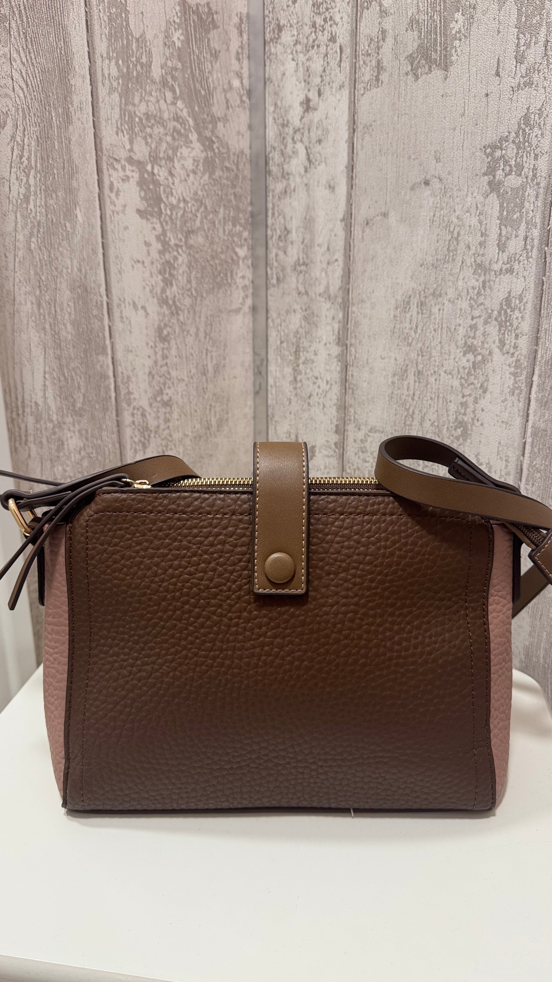 BOLSO BICOLOR POLIPIEL