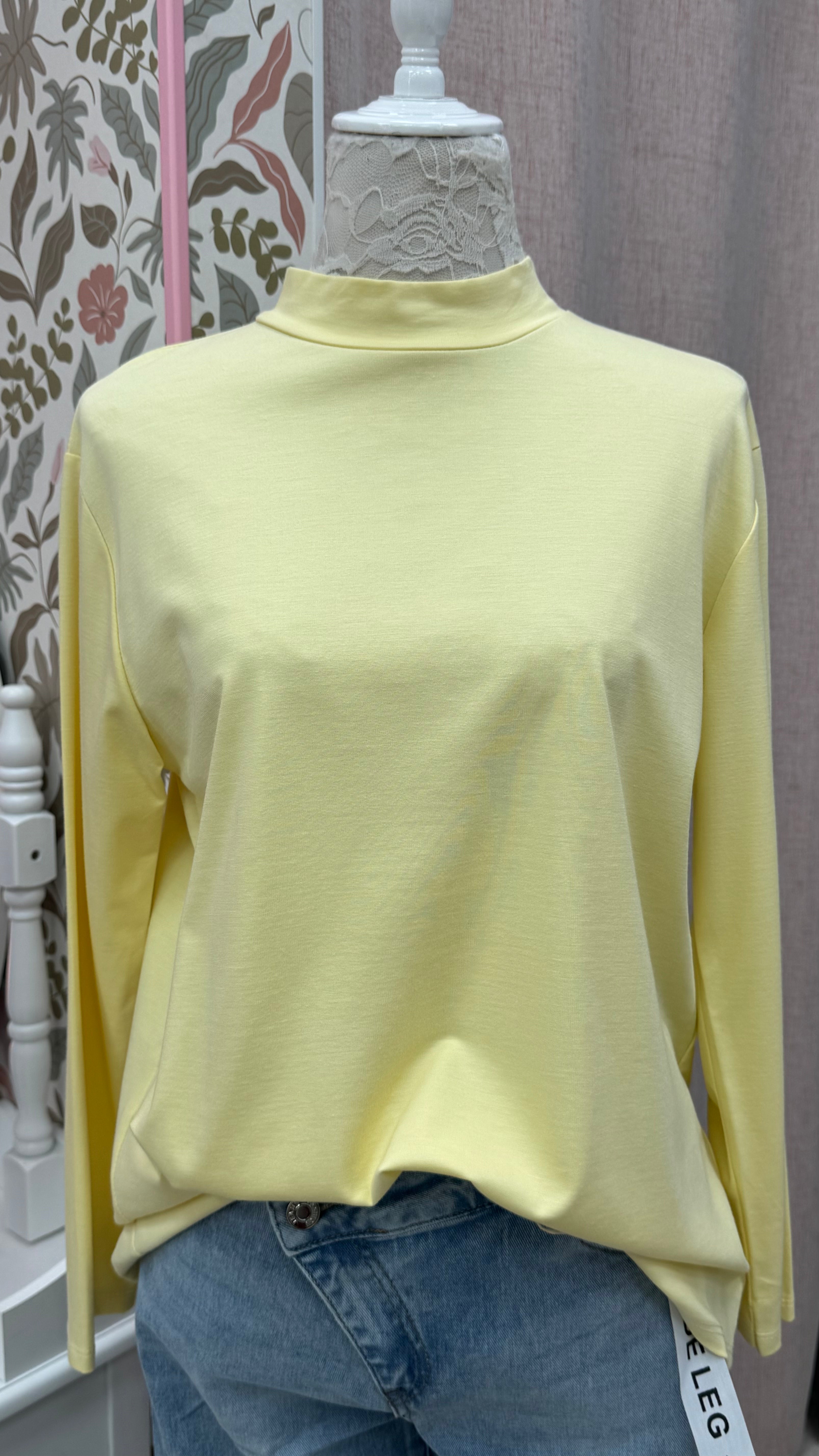 CAMISETA CUELLO SEMICISNE