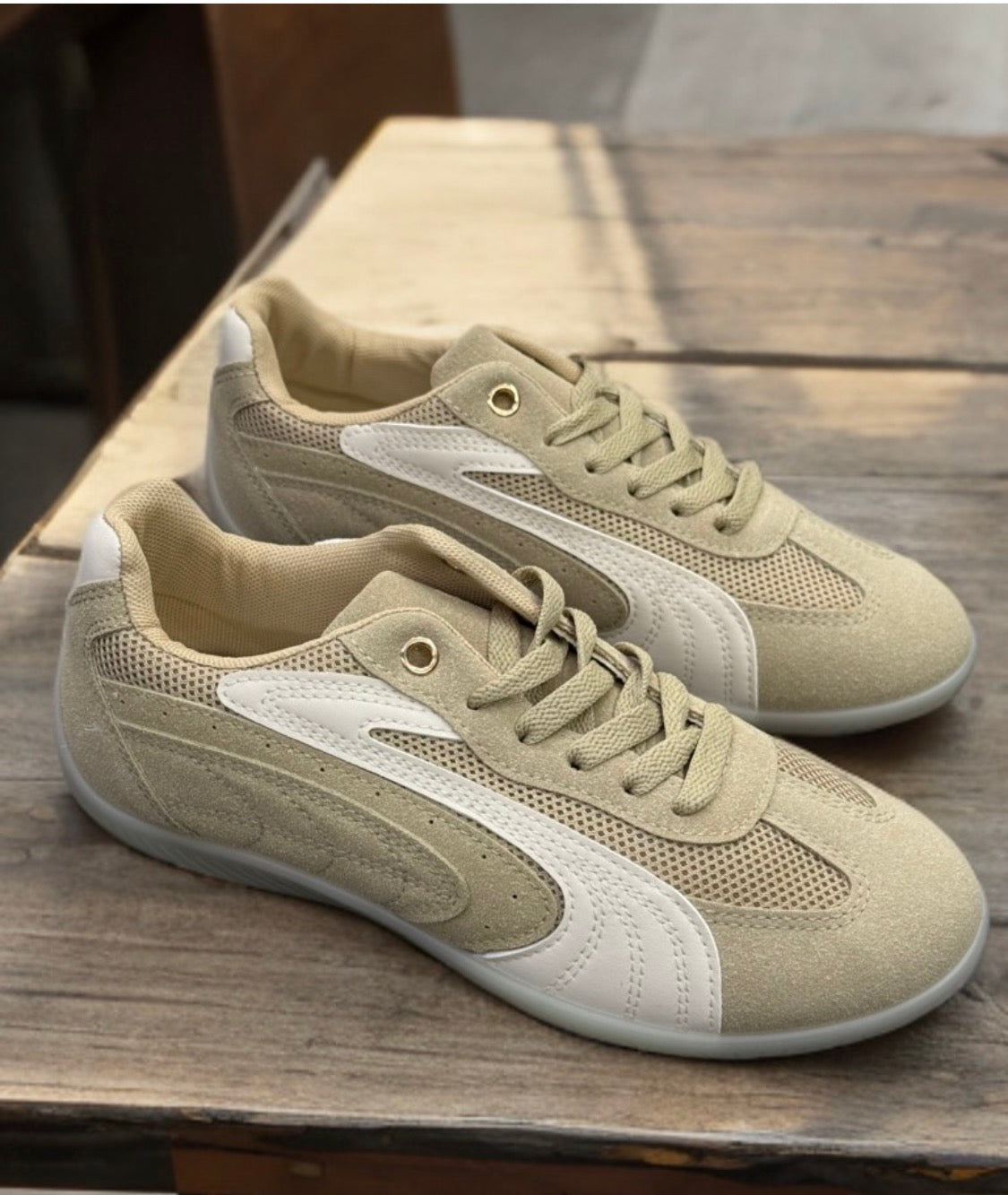 ZAPATILLAS DEPORTIVAS TAUPE