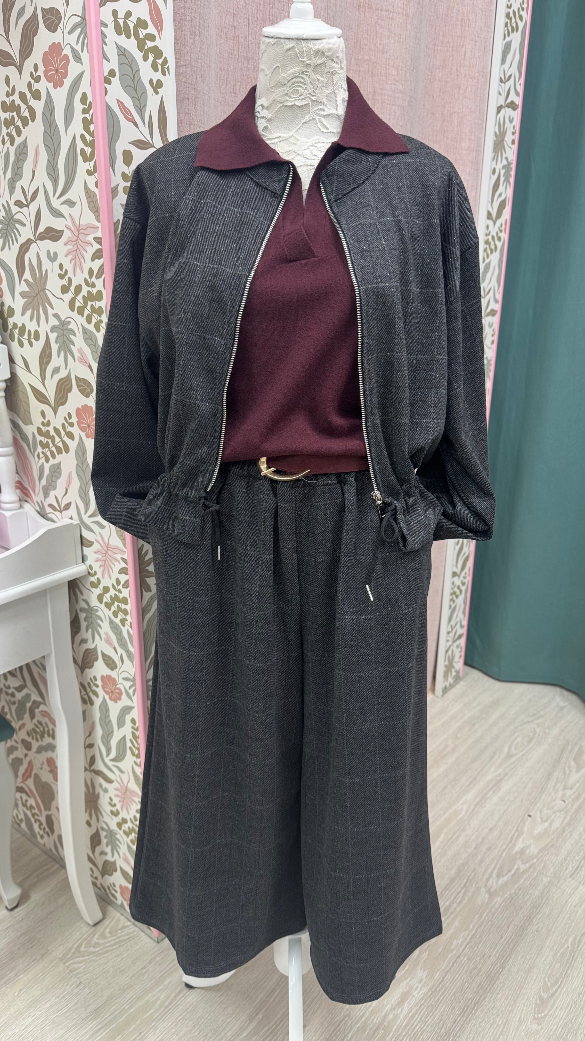 CHAQUETA TIPO BOMBER PAÑO