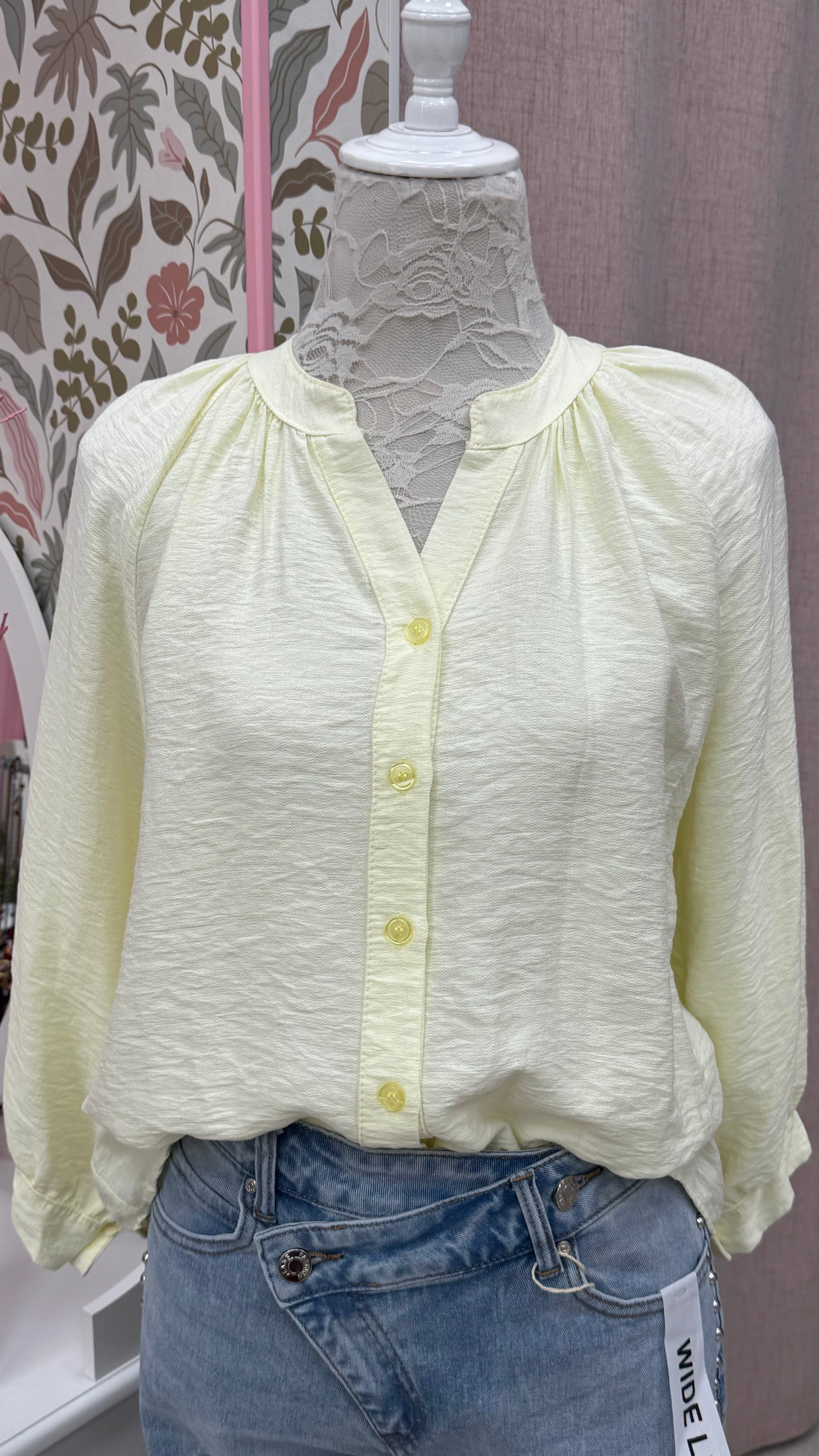 CAMISA LISA MANGA 3/4