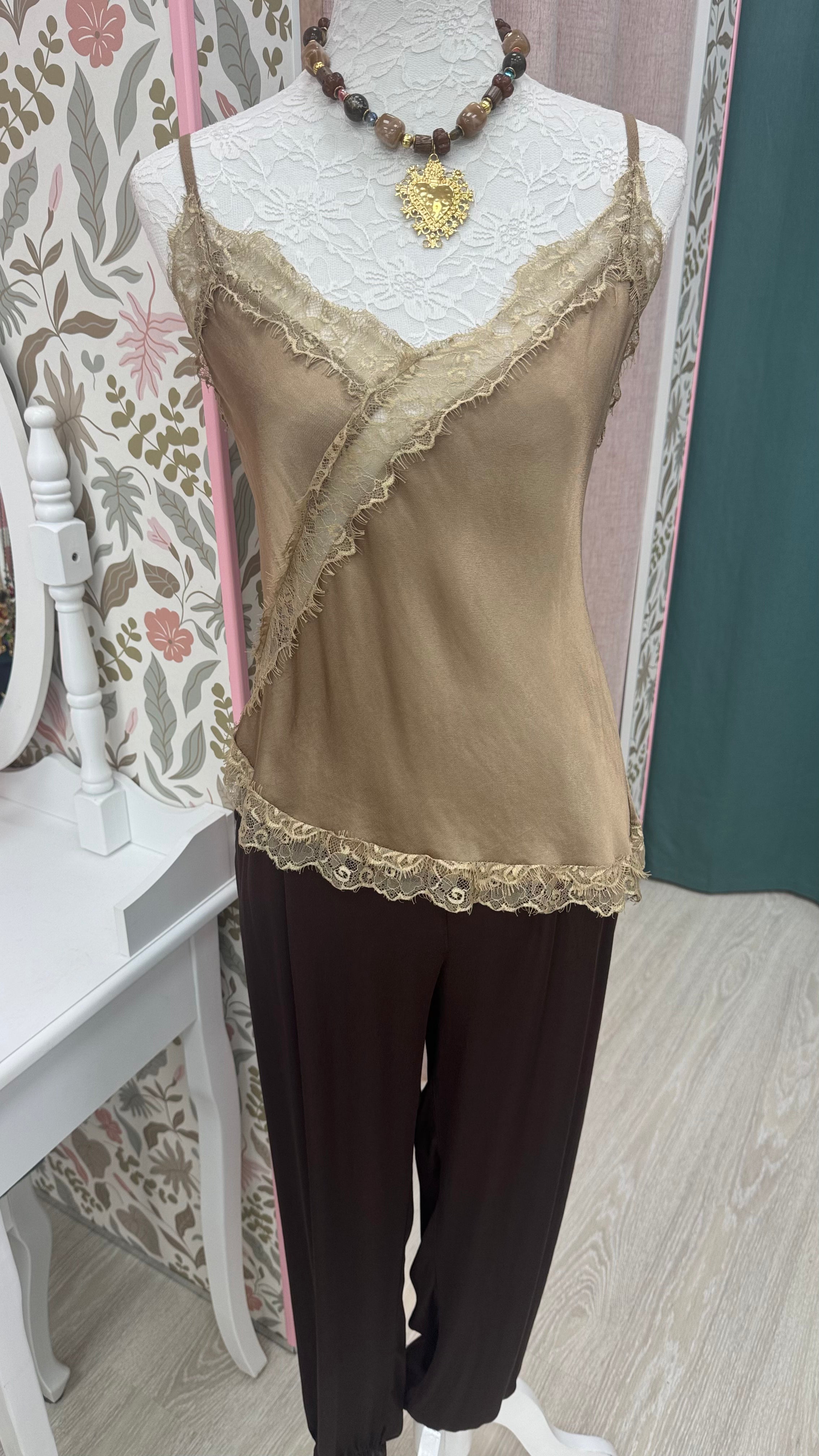 PANTALÓN SATINADO BOMBACHO