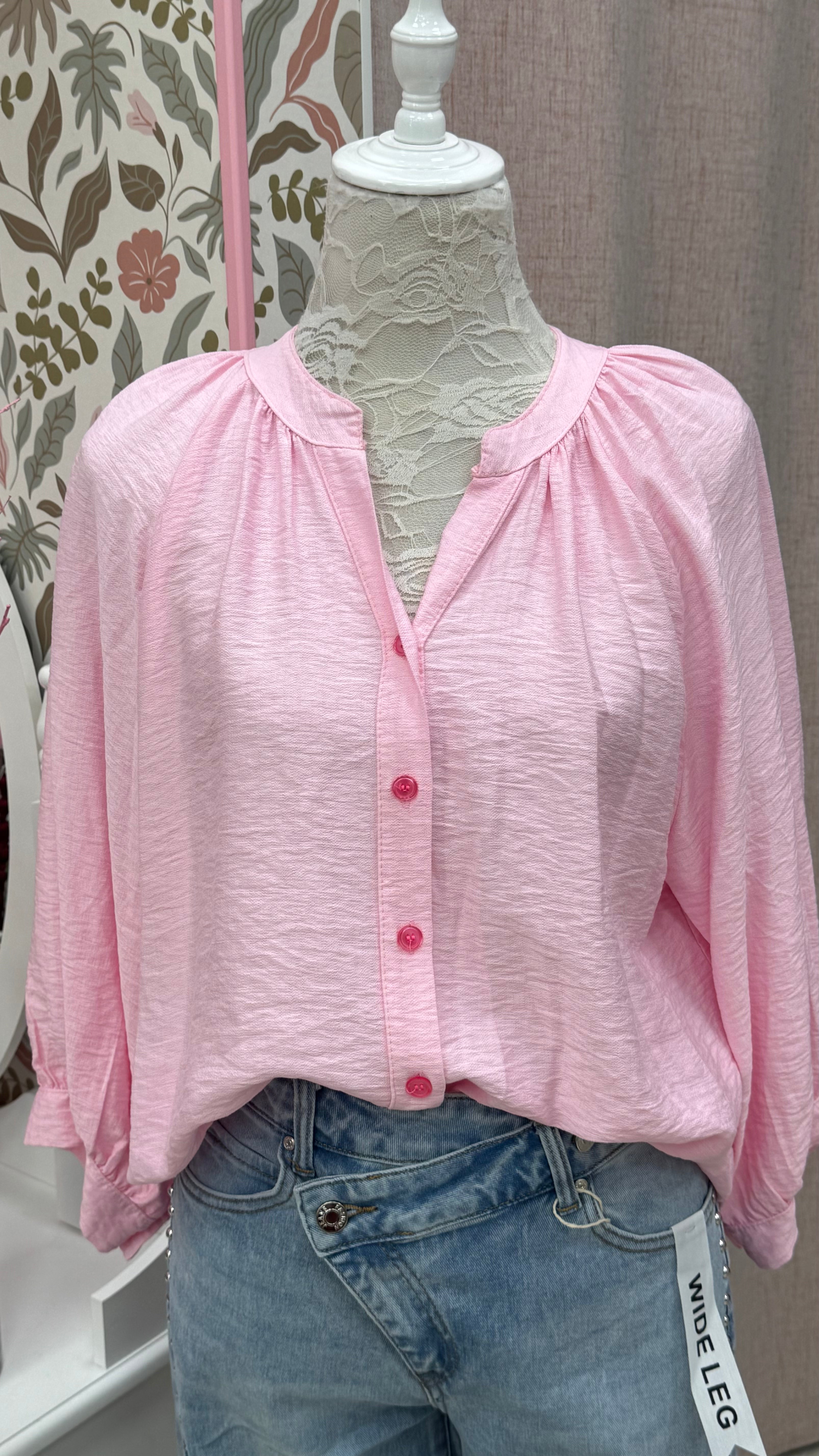 CAMISA LISA MANGA 3/4